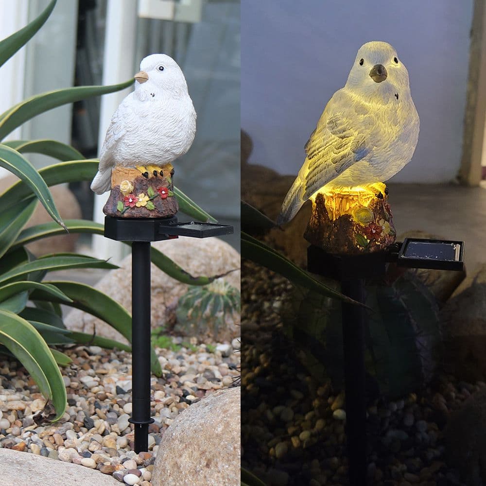 Single Bird LED Solar Outdoor Landscape Garden Decoration Light