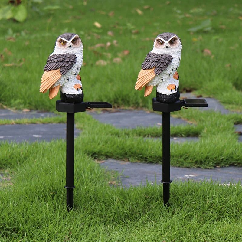 Owl LED Solar Outdoor Landscape Garden Decoration Light