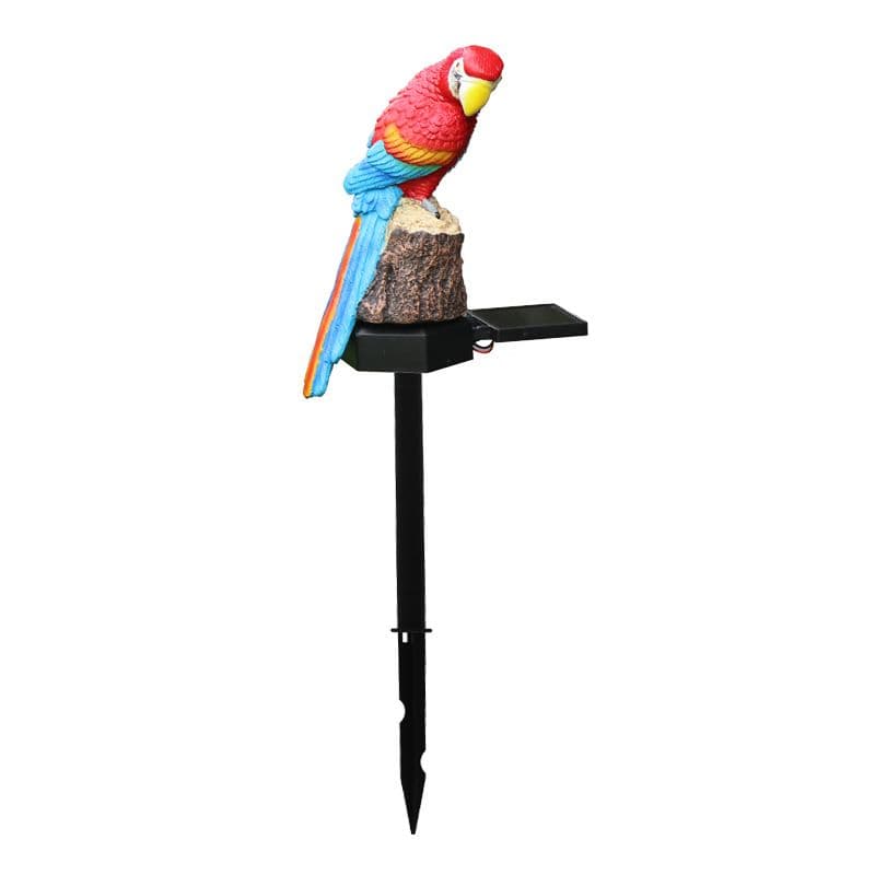 Parrot LED Solar Outdoor Landscape Garden Decoration Light