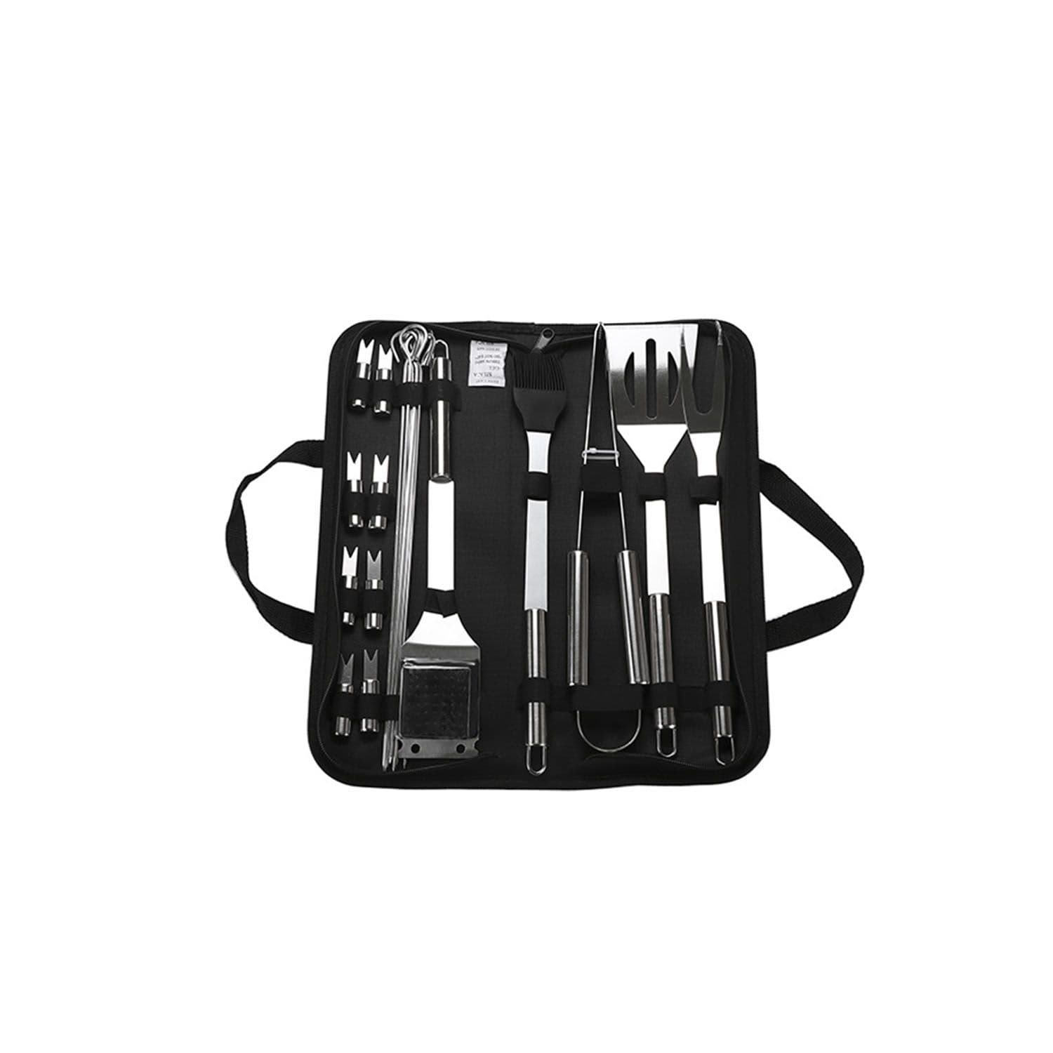 20 Piece Stainless Steel Barbecue Tool Set