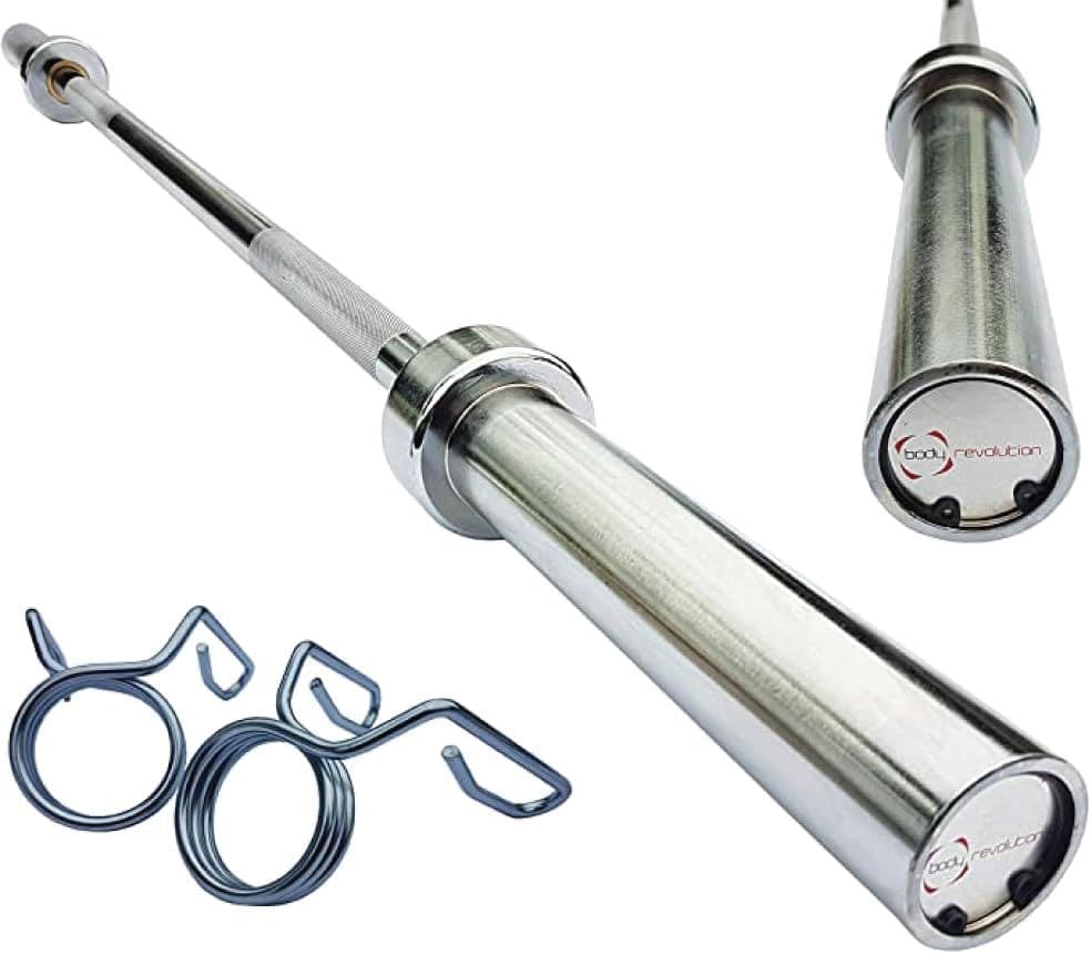 Olympic Barbell Bar 4ft 7ft 4ft