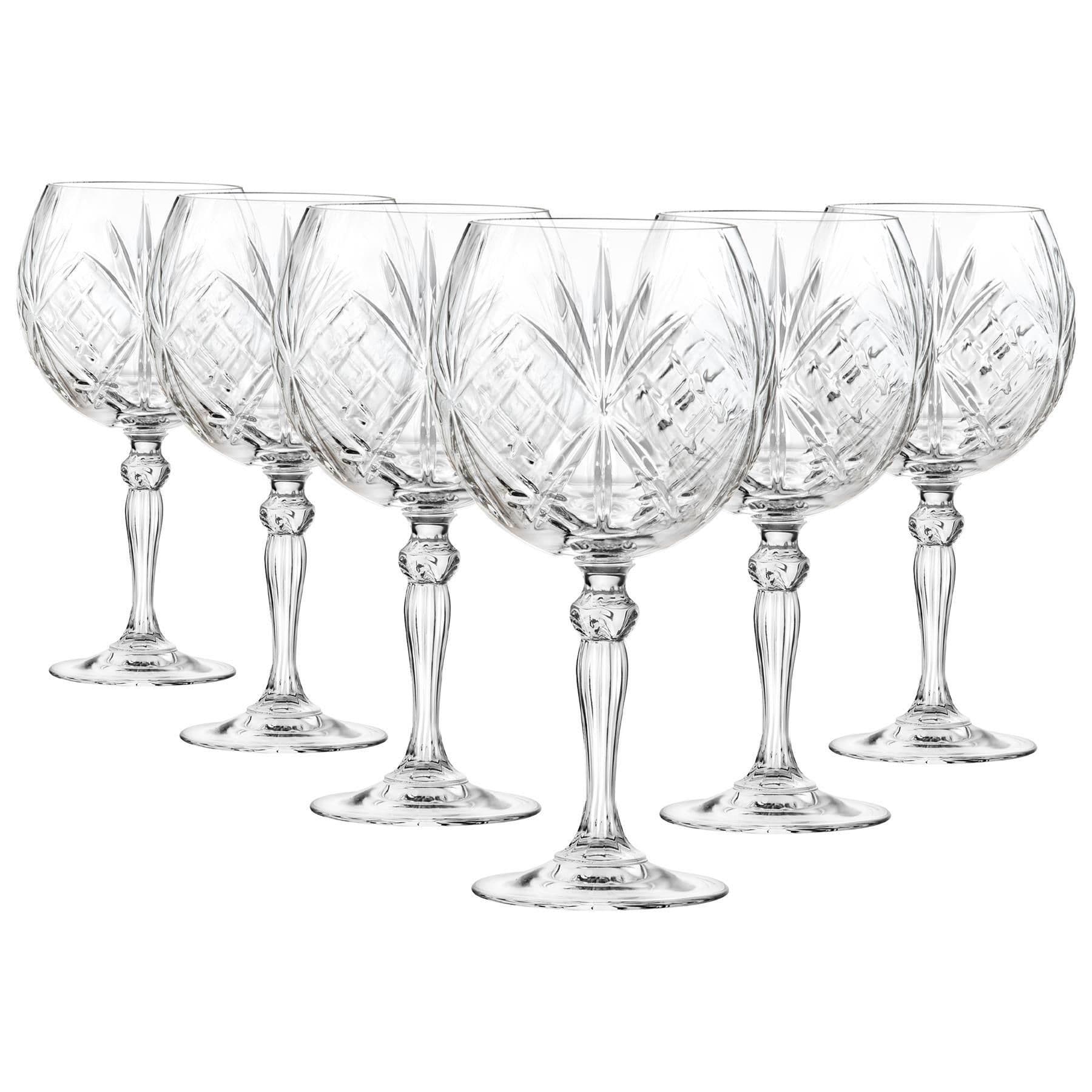 Melodia Gin Glasses Pack 6