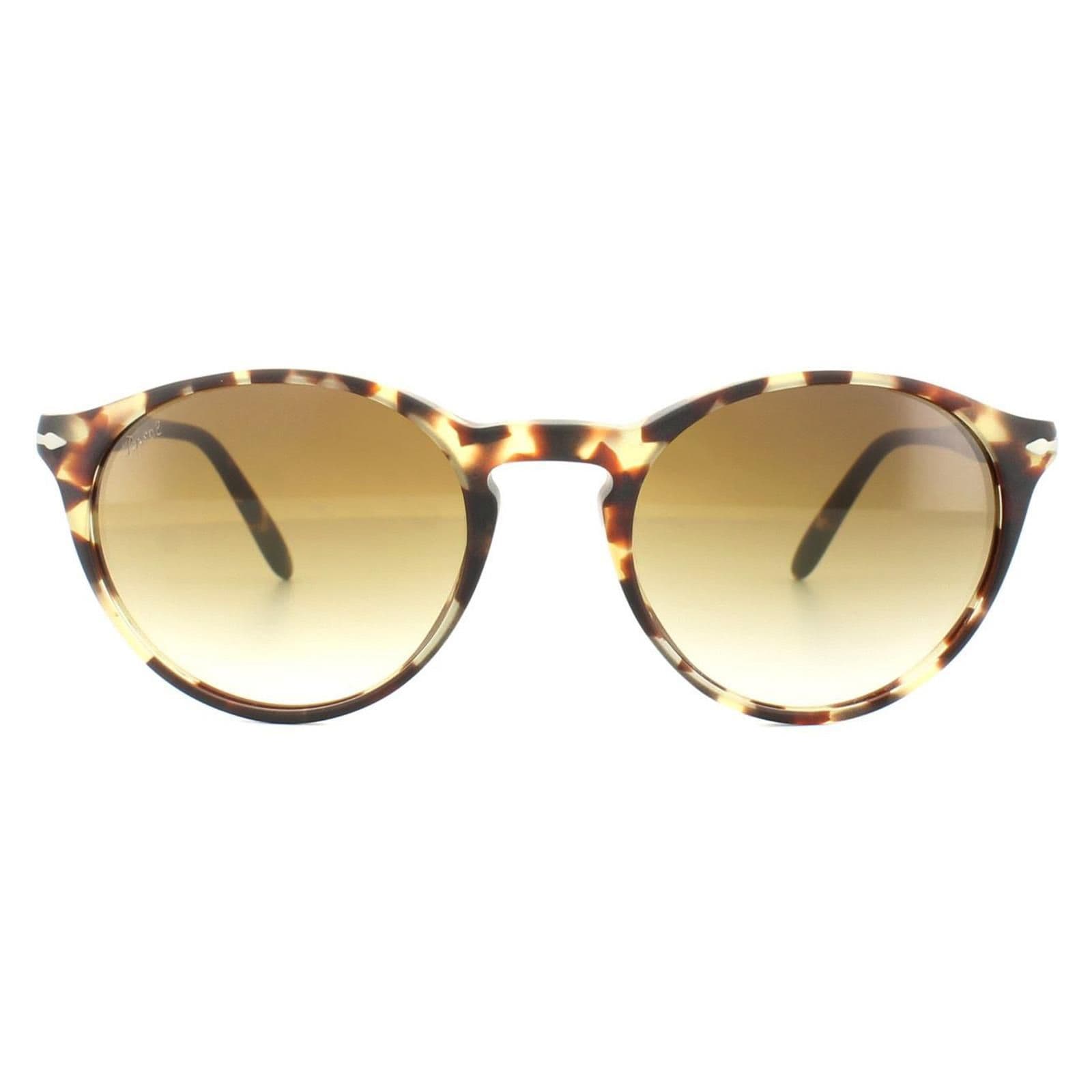 Round Tabacco Virginia Antique Gradient Sunglasses