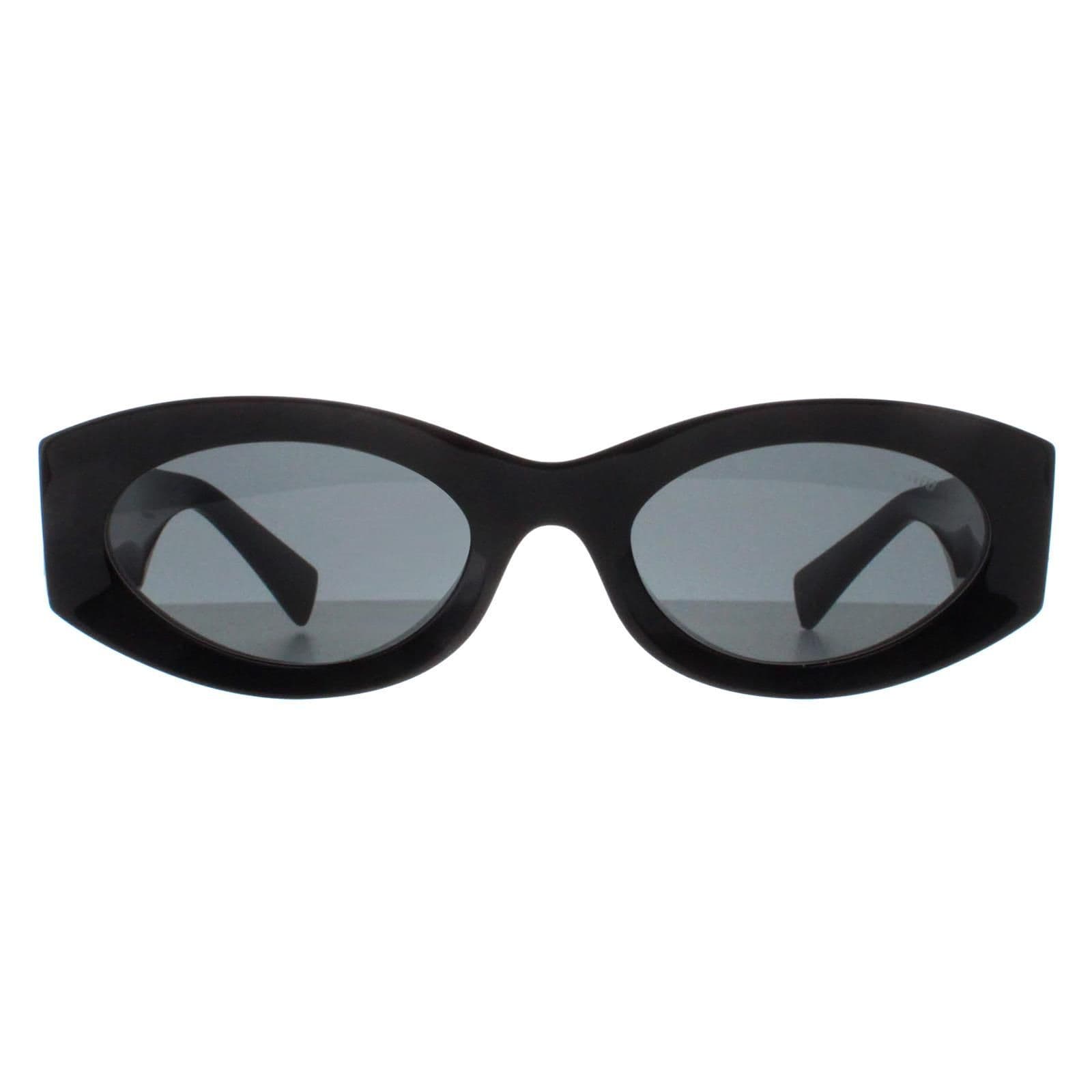 Oval Black Dark Grey MU11WS