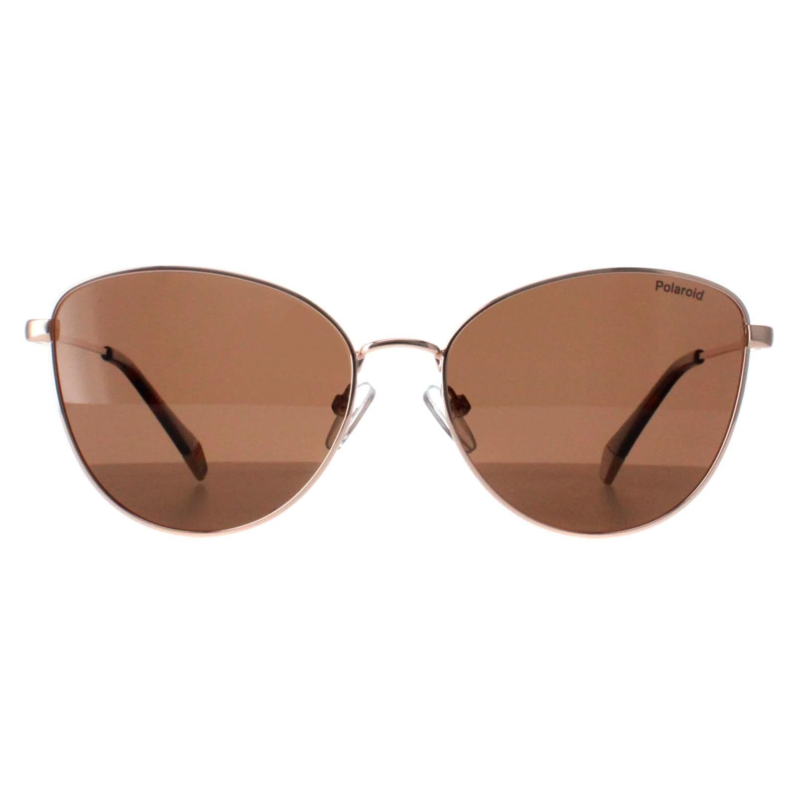 Cat Eye Gold Copper Bronze Polarized PLD 6188/S