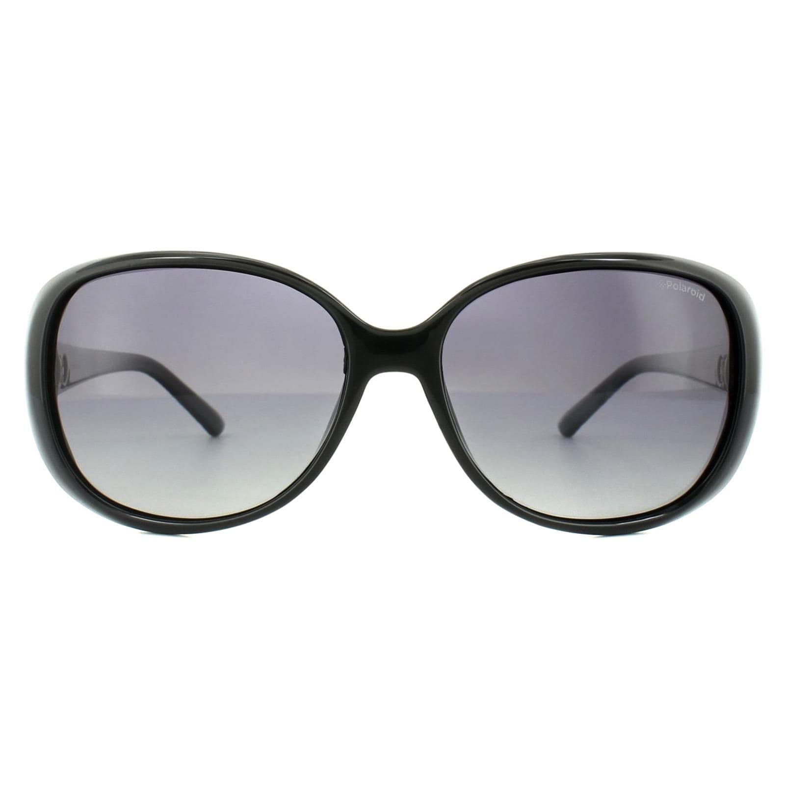 Fashion Black Grey Gradient Polarized Sunglasses
