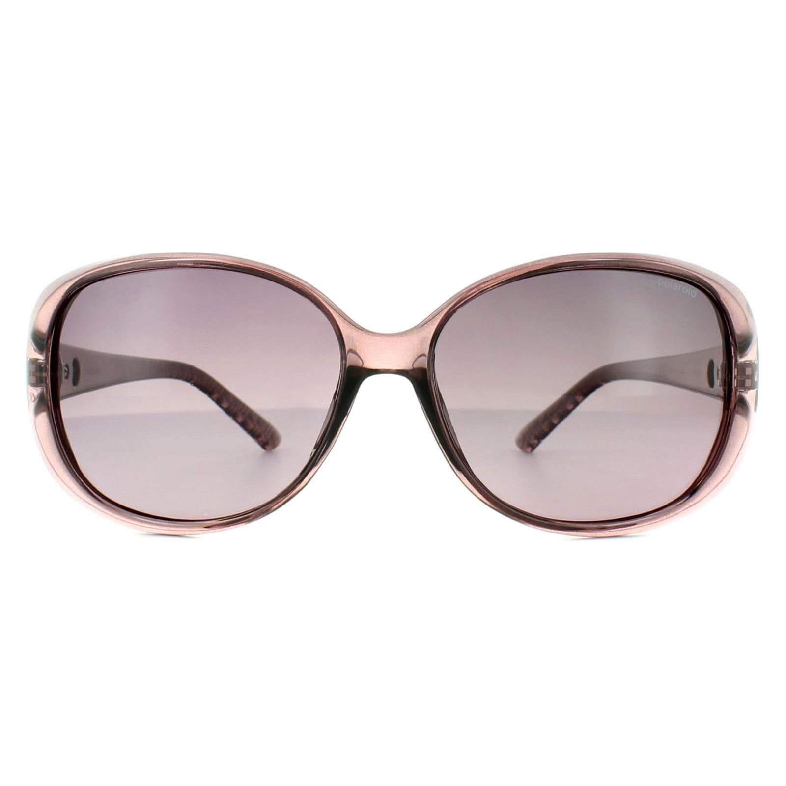 Fashion Purple Purple Gradient Polarized Sunglasses