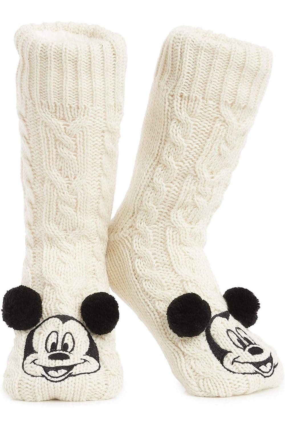 Mickey Mouse Fluffy Socks