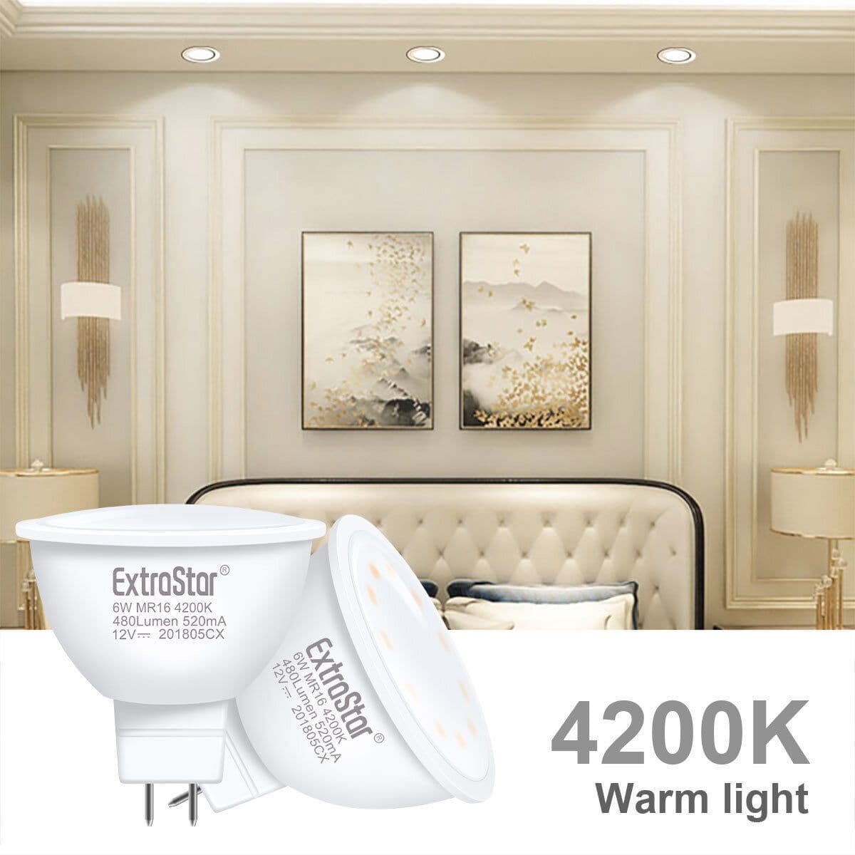 6W LED Bulb MR16 Neutral 4200K