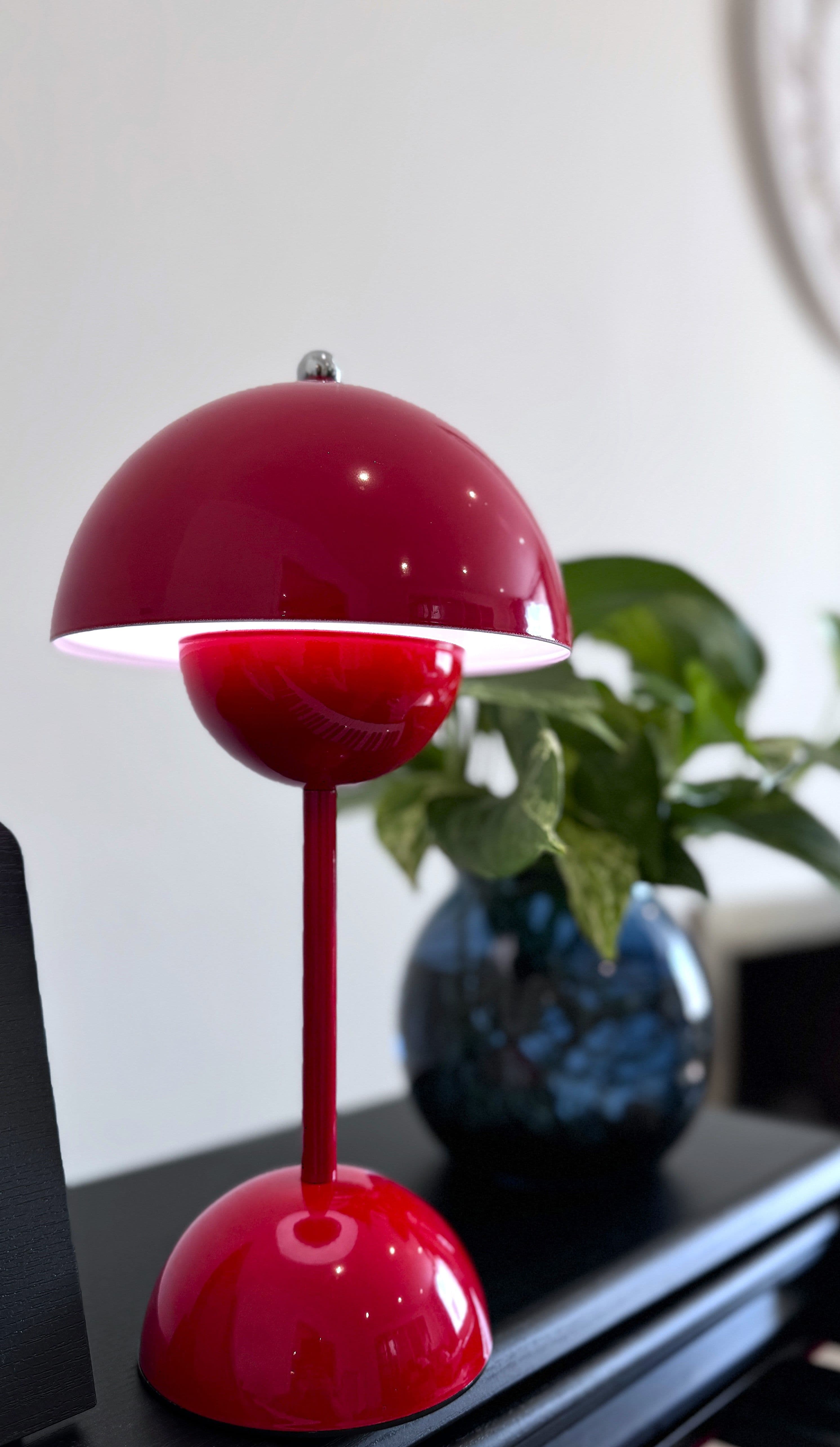 Wireless LED Flowerpot Table Lamp 3 Changing Dimmable