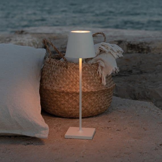Wireless Portable Rechargeable Touch Table Lamp Indoor Outdoor Cordless Dimmer Light USB Port