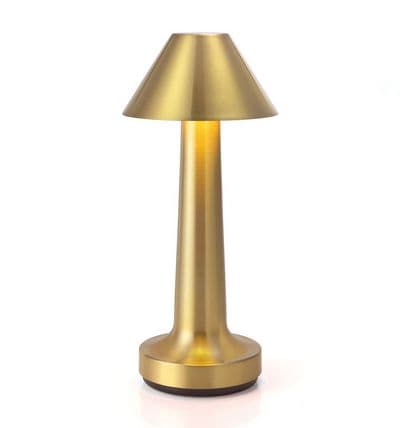 Cordless LED Desk Lamp Rechargeable 3 Temperature Change Dimmable Mushroom Shape