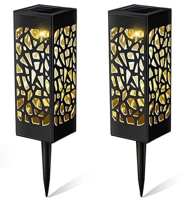 LED Solar Garden Floor Lamp Warm IP44