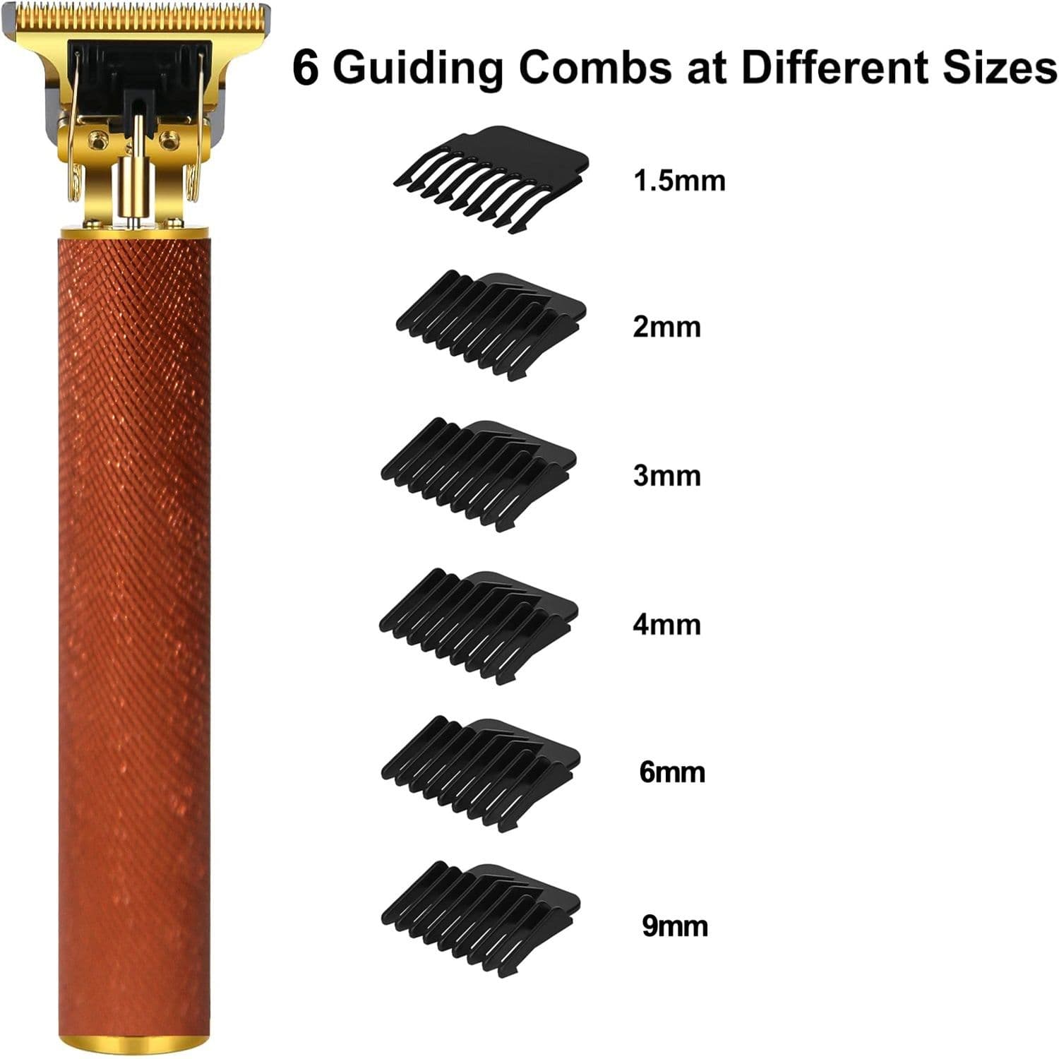 Professional Cordless Clipper Rose Gold USB Type C Rechargeable