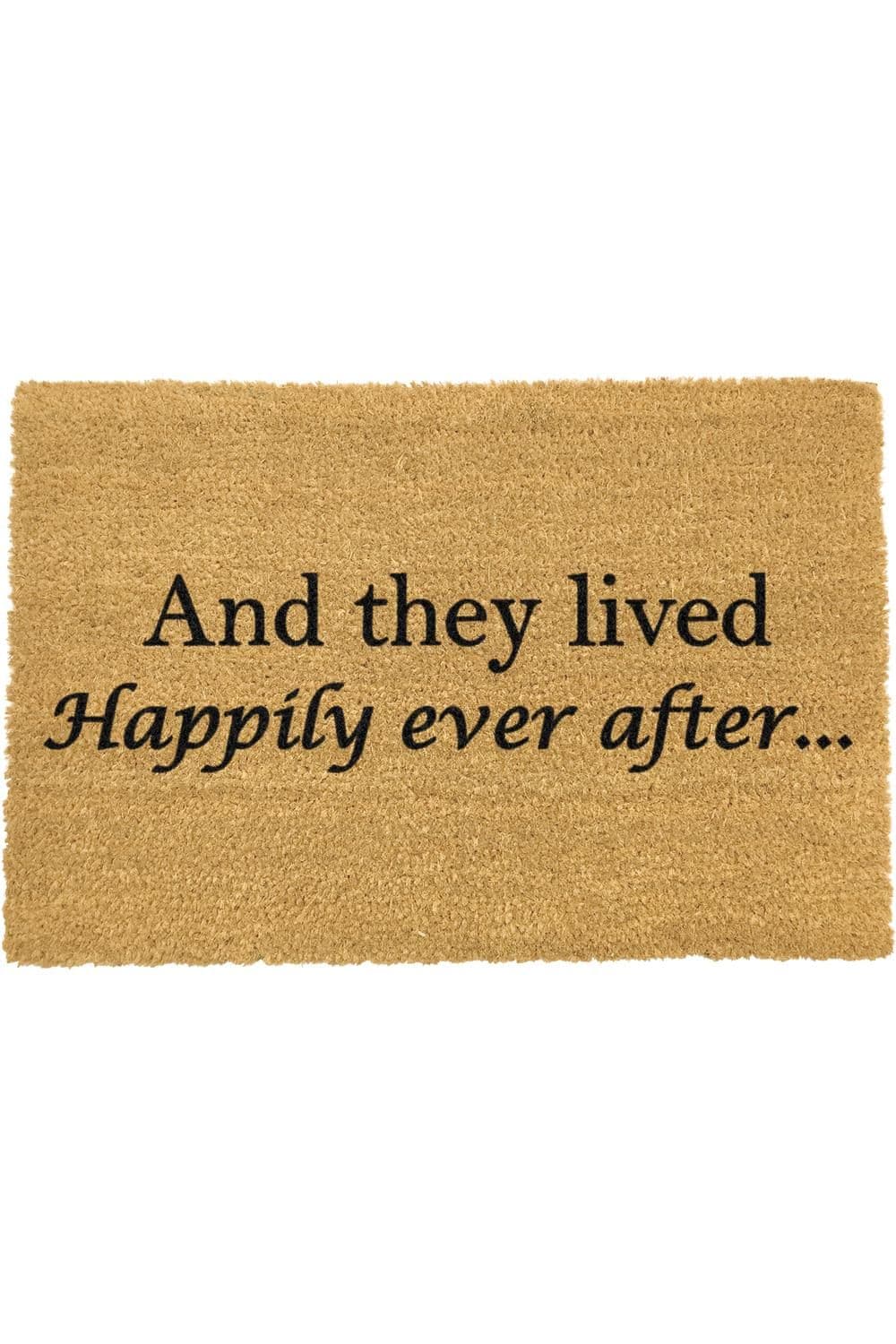 they lived happily ever after doormat