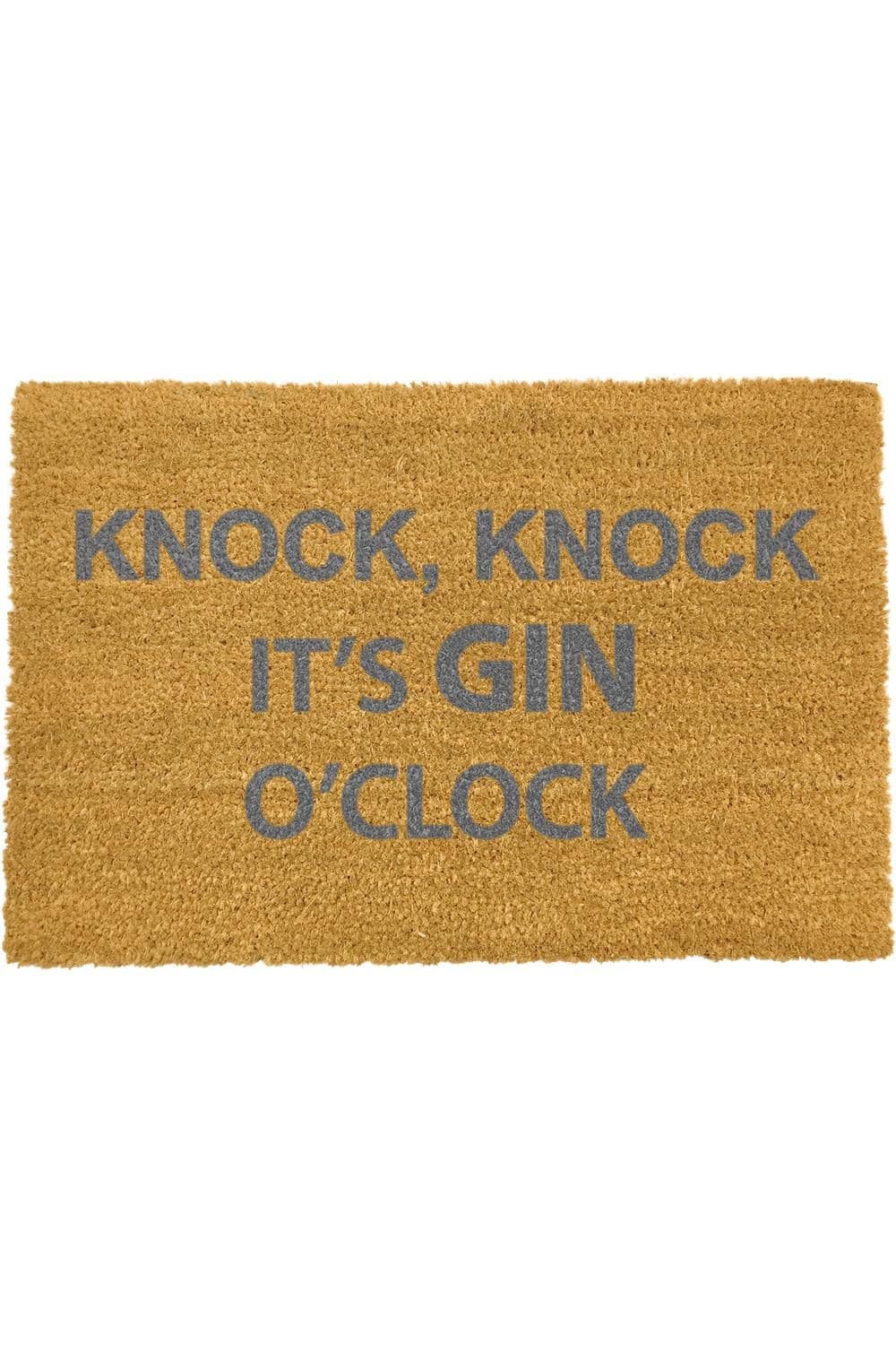 Knock Knock Its OClock Doormat