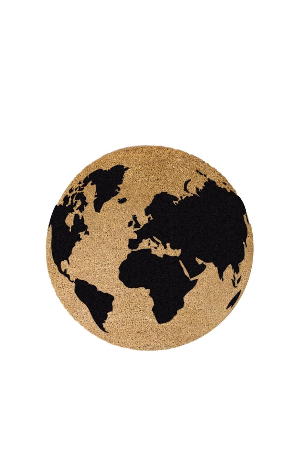 Globe Circle Doormat Round 70cm