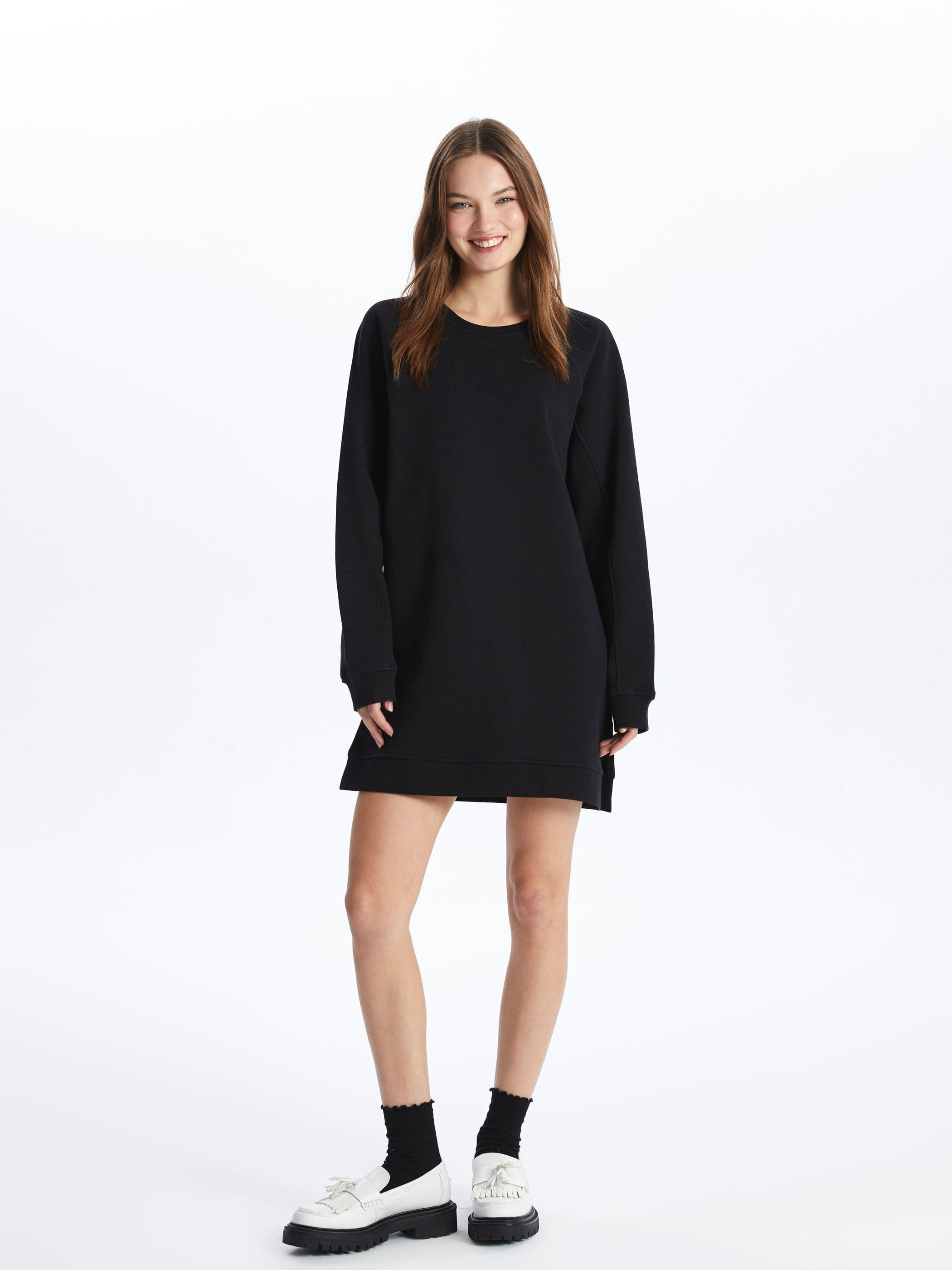 Soft Touch Cotton Regular Fit Long Sleeve Sweatshirt