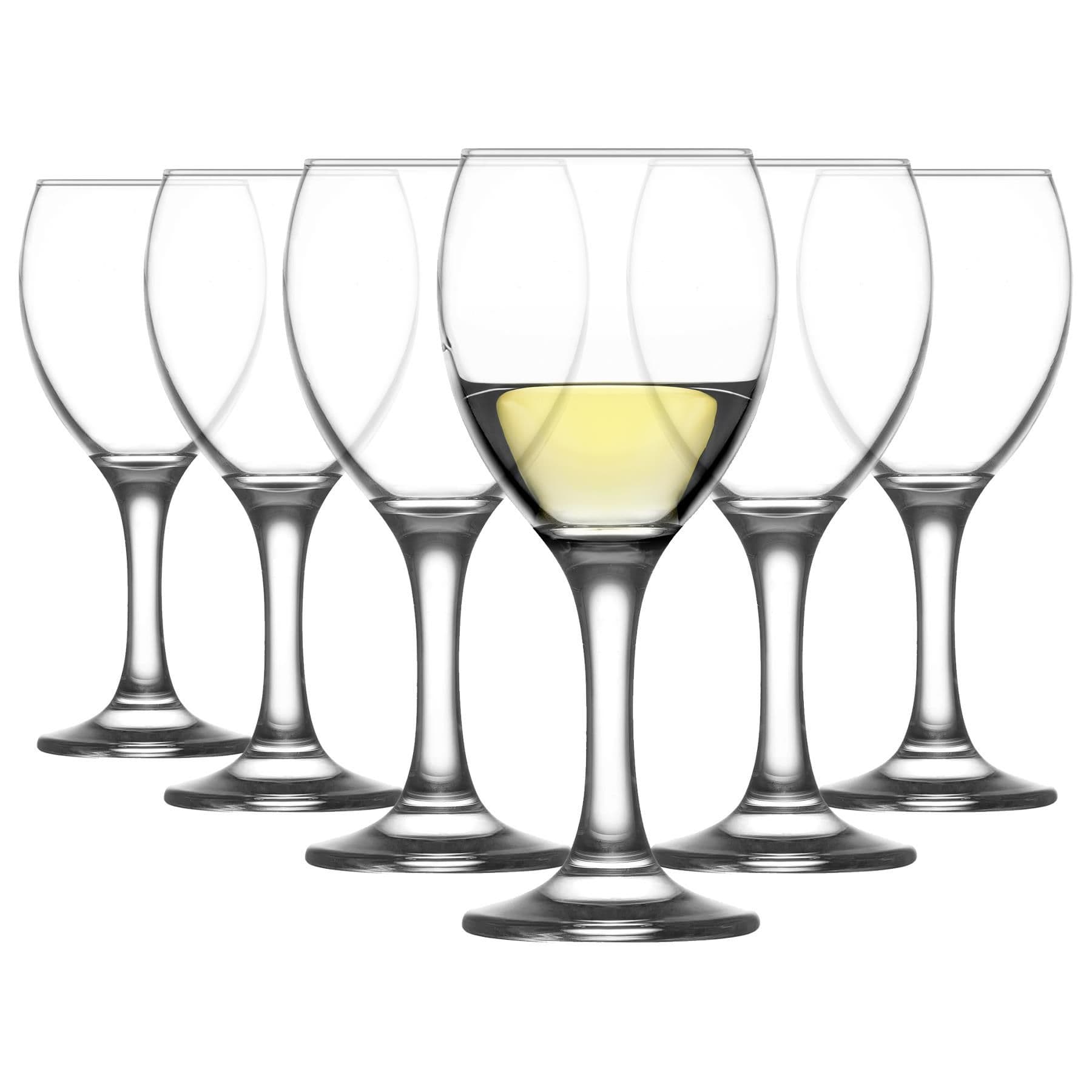 Empire White Wine Glasses - 245ml - Pack of 6