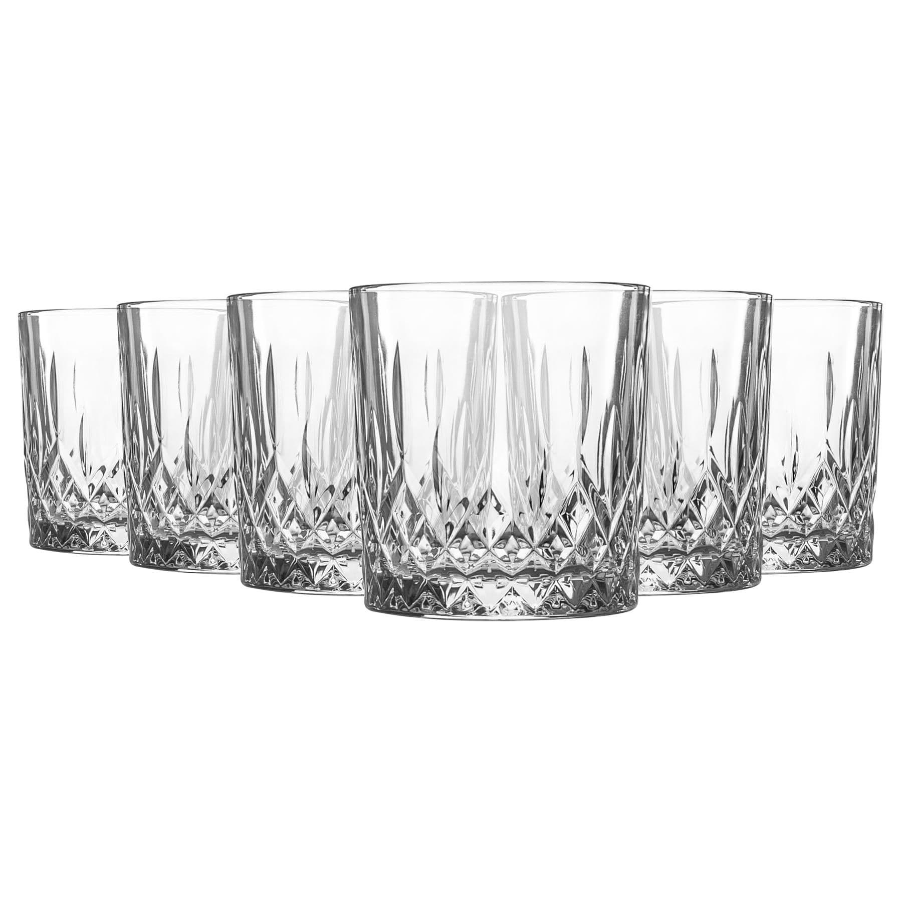 Odin Whiskey Glasses - 330ml - Clear - Pack of 6