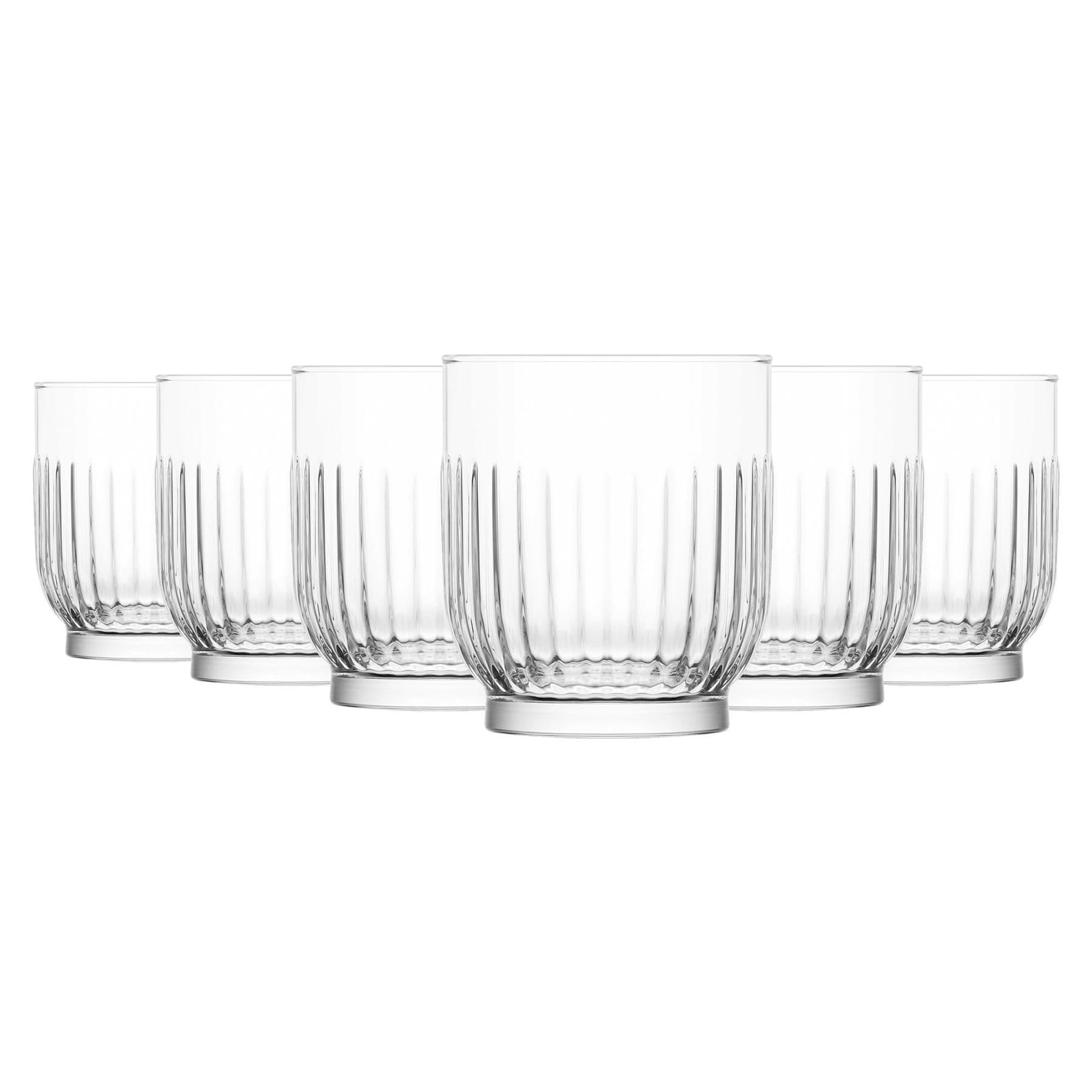 Tokyo Whiskey Glasses - 330ml - Clear - Pack of 6