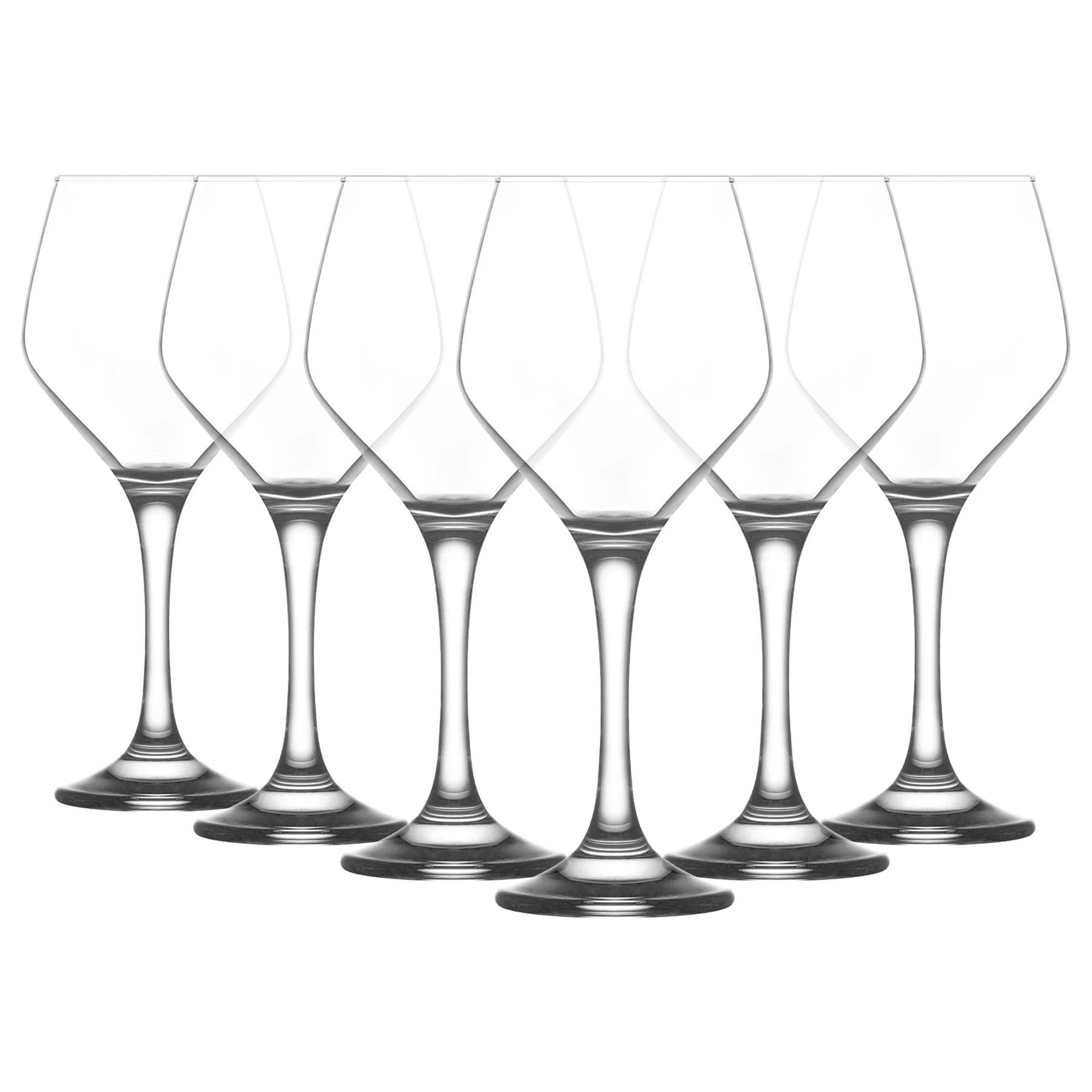 Ella Red Wine Glasses - 440ml - Pack of 6