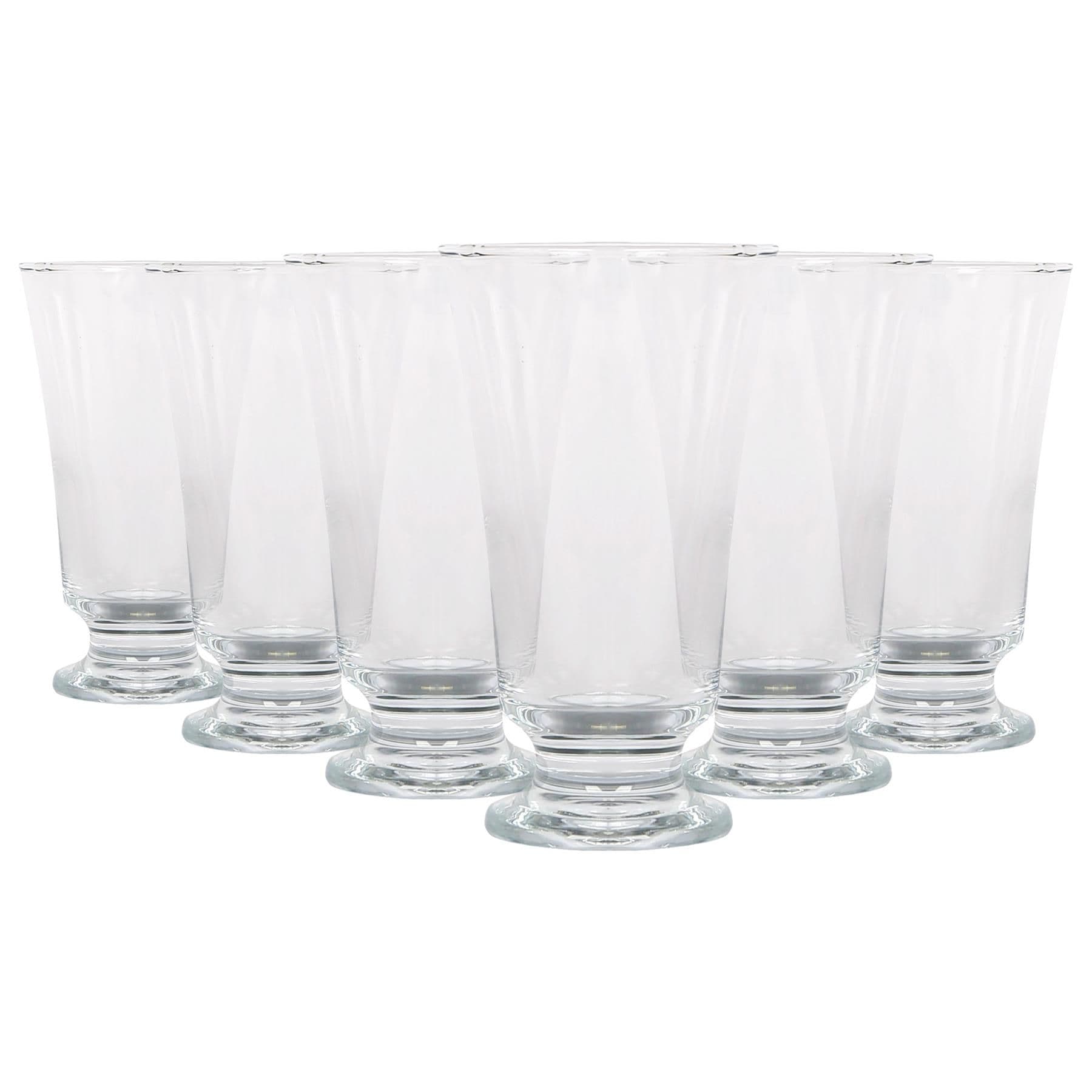 Troya Glass Footed Tumblers - 150ml - Pack of 6