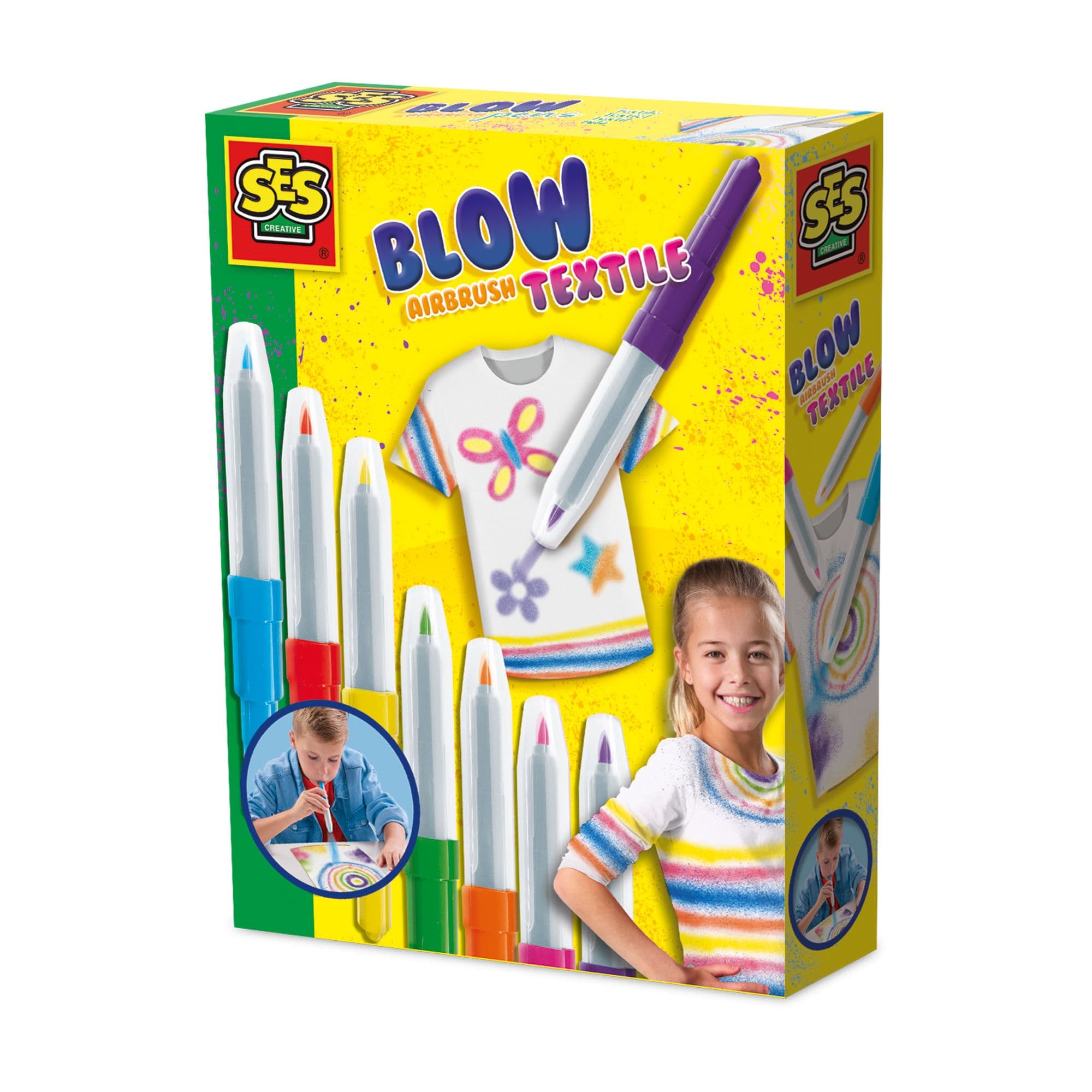 Textile Blow Airbrush Pens
