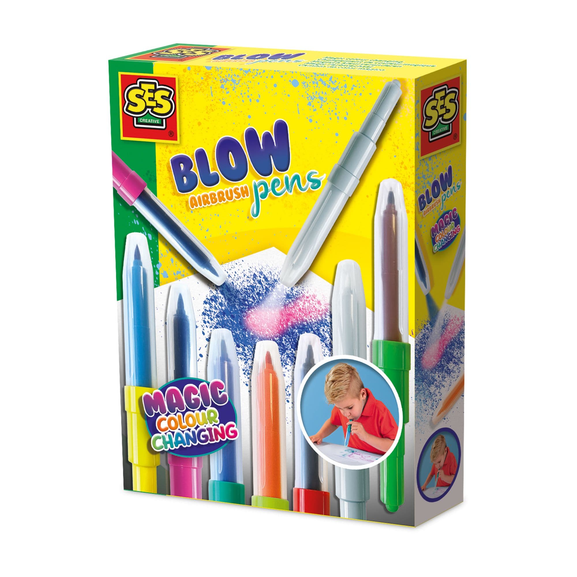 Magic Changing Blow Airbrush Pens