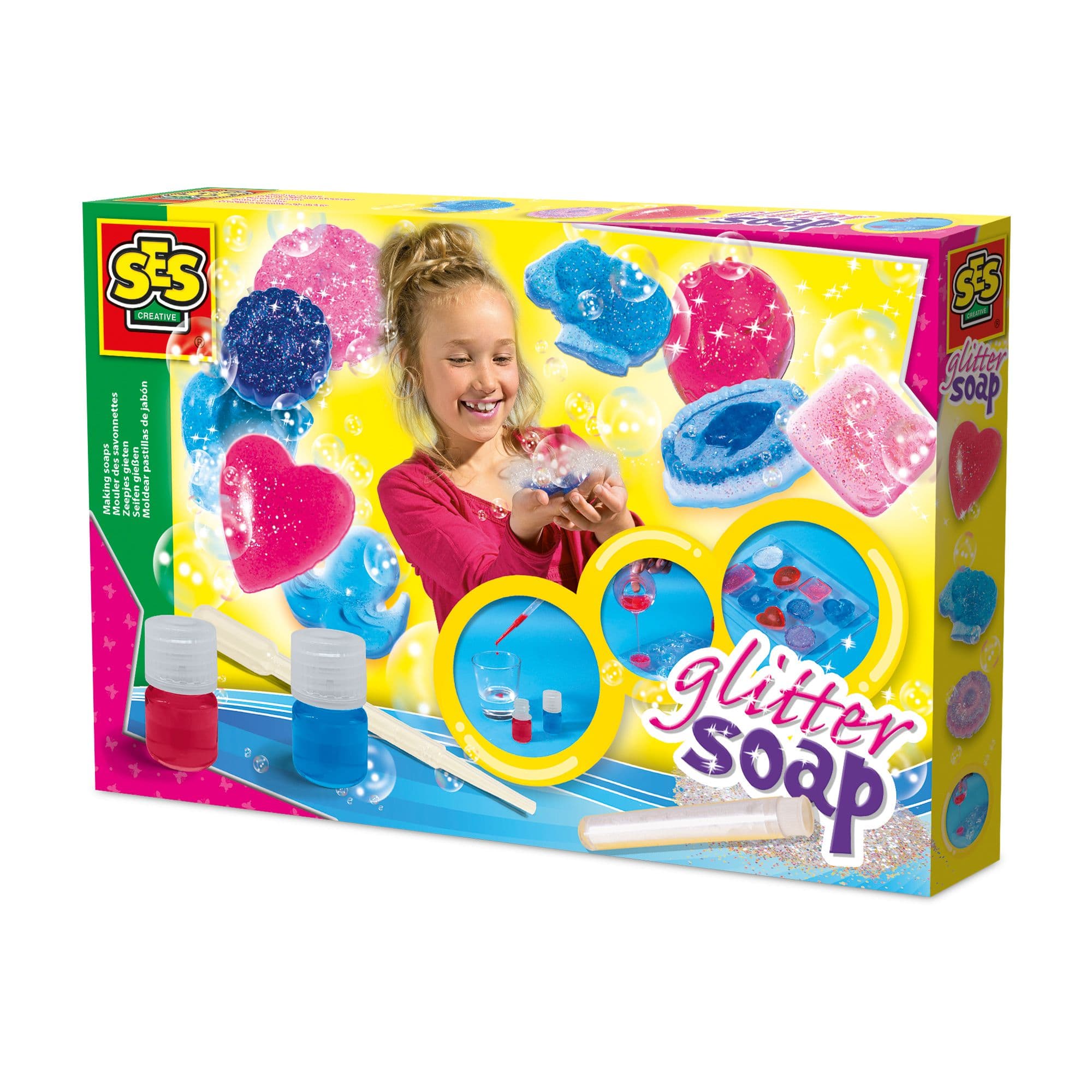 Make Your Own Glitter Soaps Set