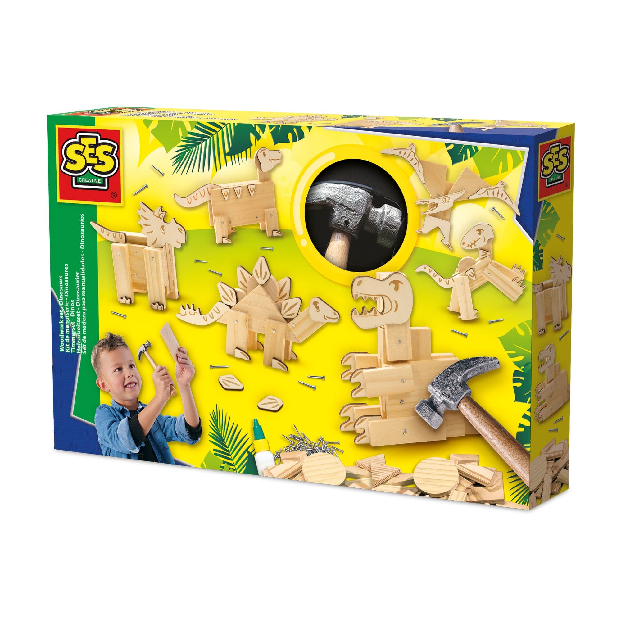 Dinosaurs Woodwork Craft Kit