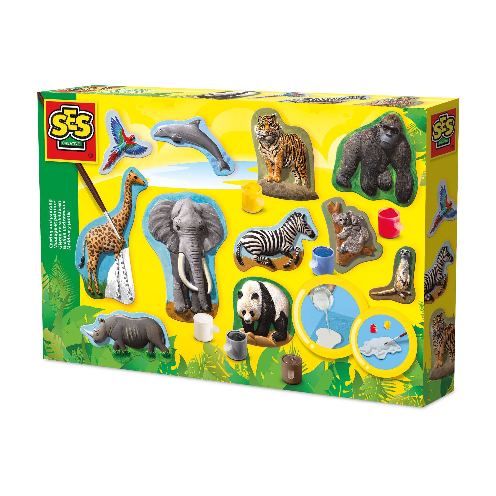 Animals Casting Painting Set