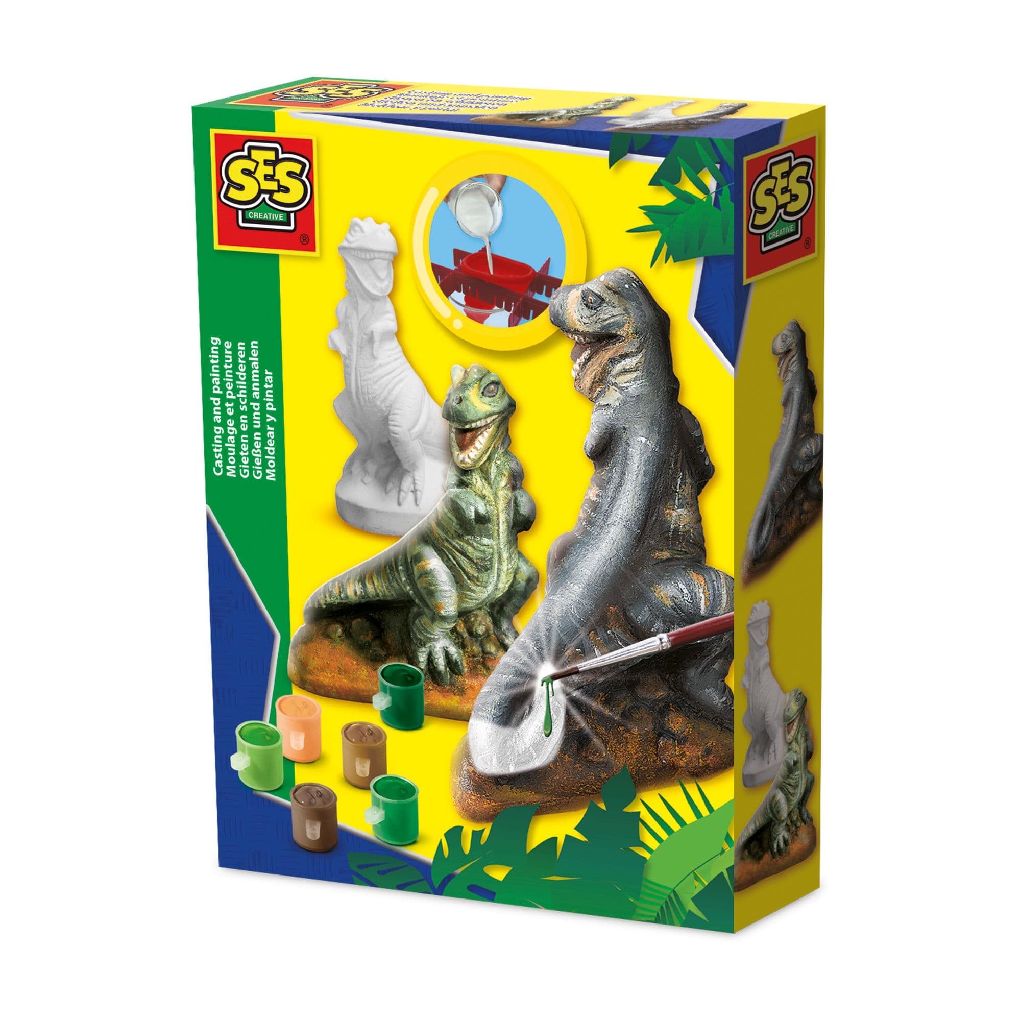 T rex Casting Painting Set