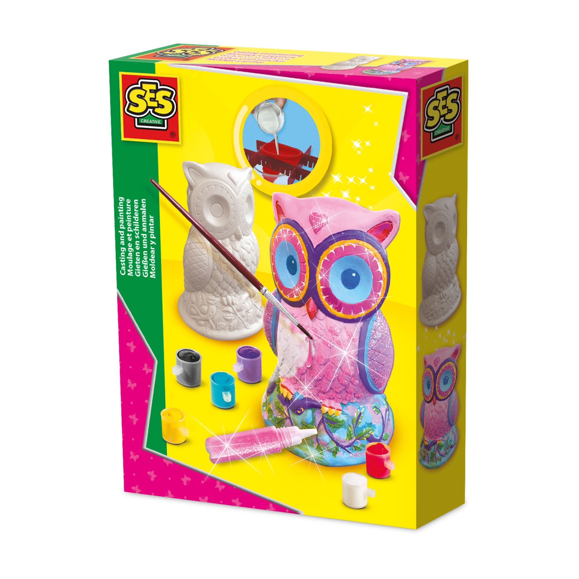 Owl Casting Painting Set