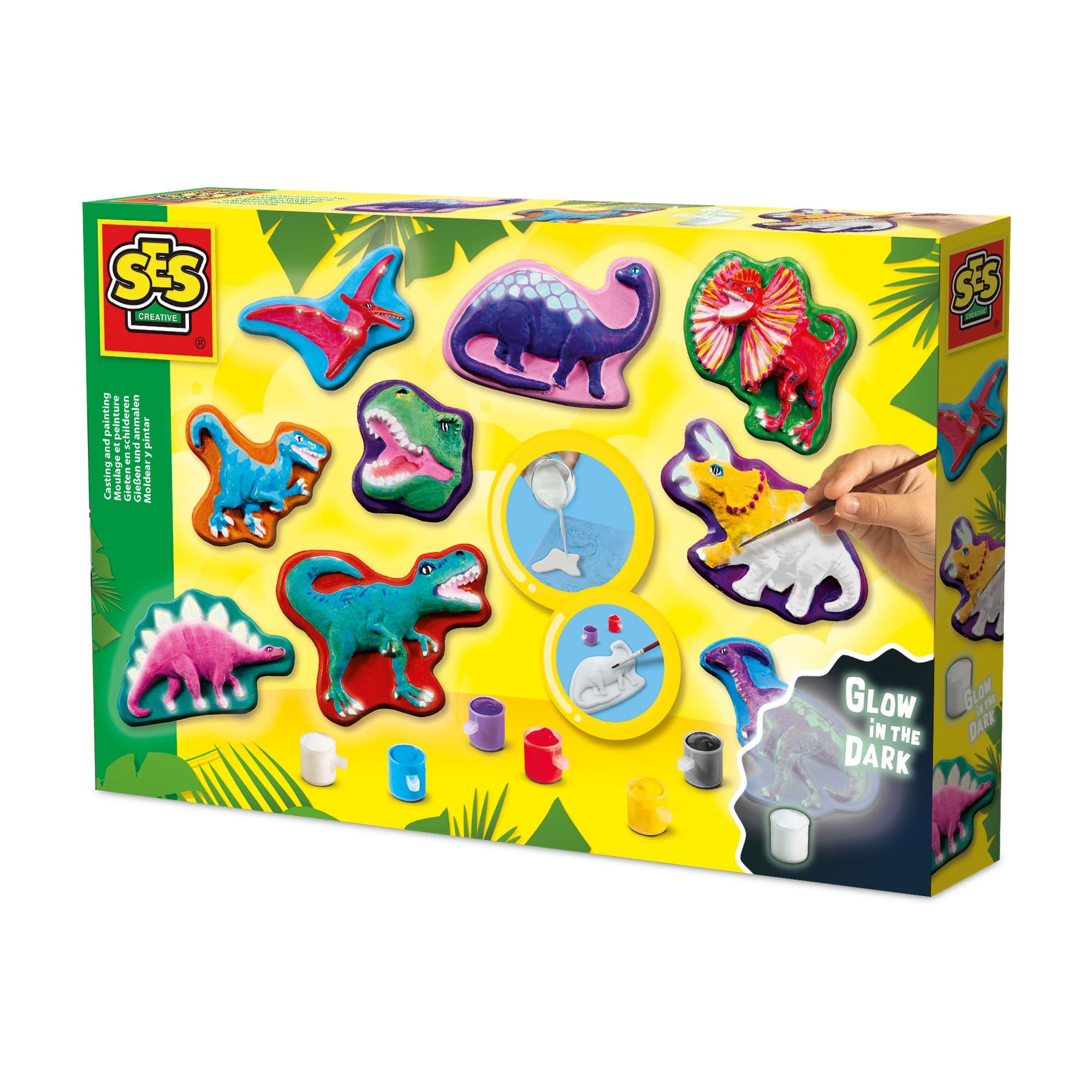 Dino Fantasy Casting Painting Set