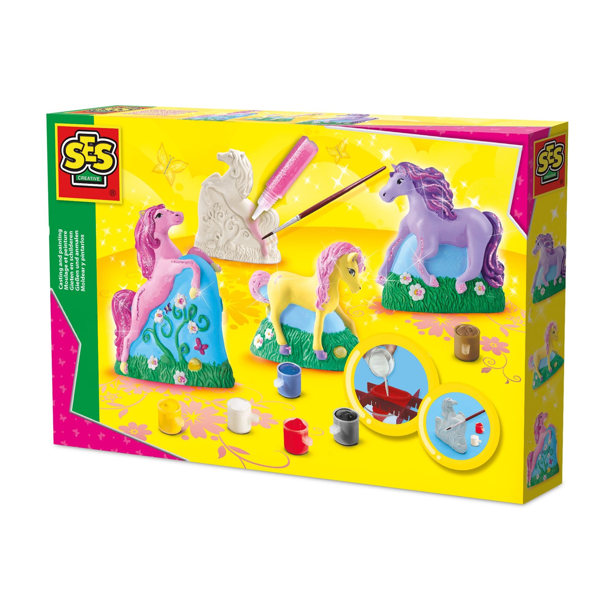 Horses Casting Painting Set