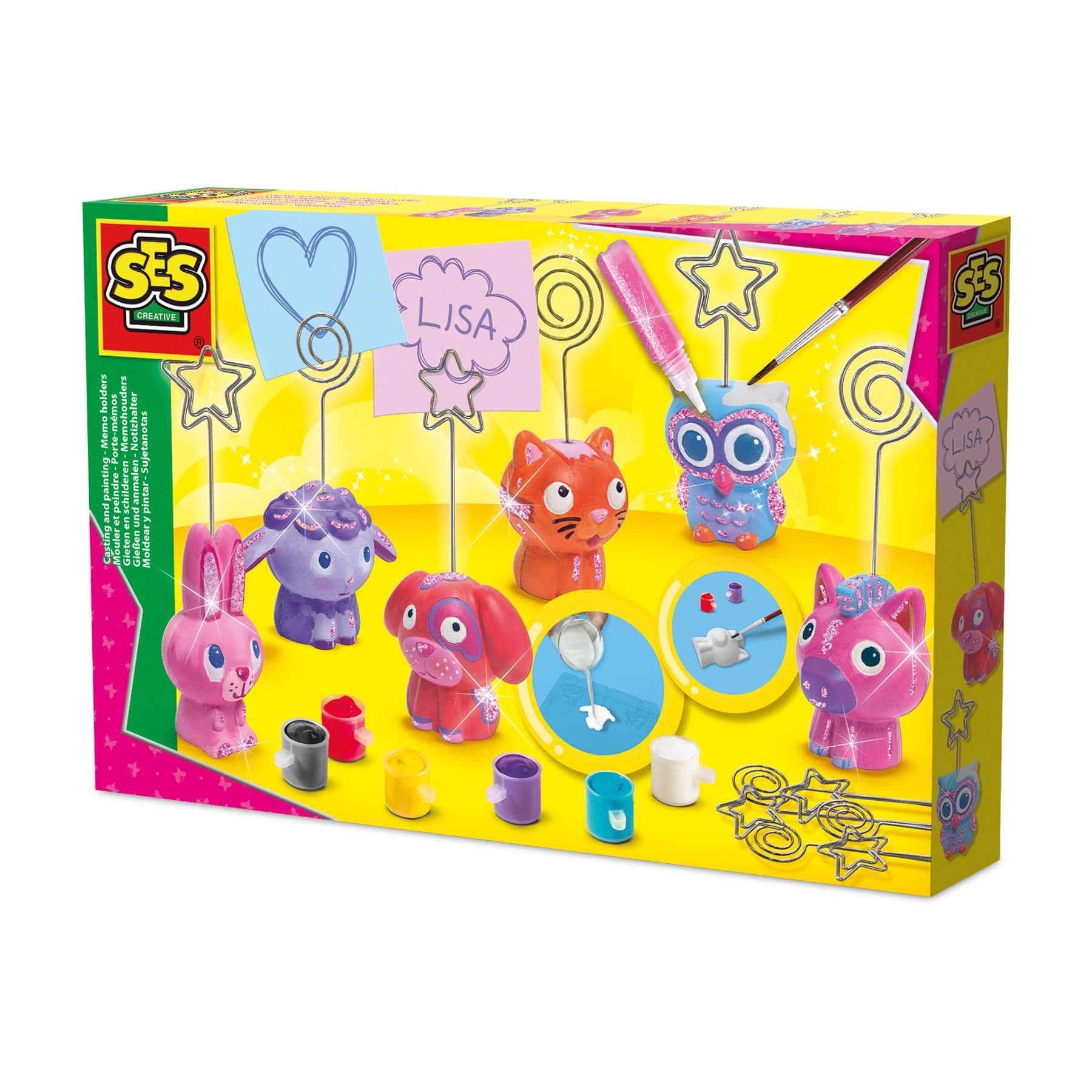 Memo Holders Casting Painting Set