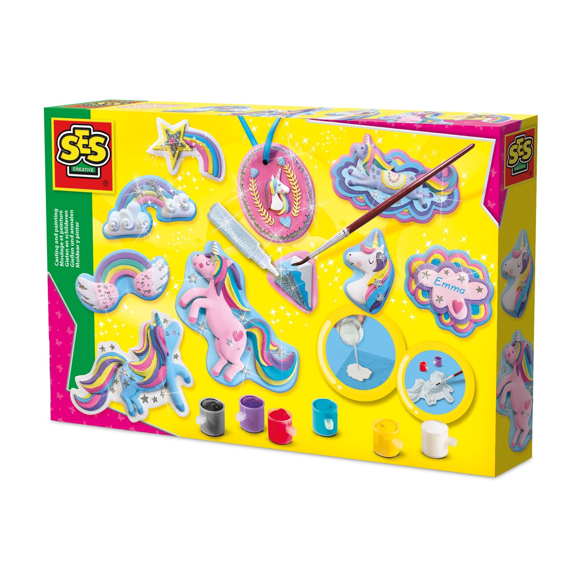 Unicorns Casting Painting Set