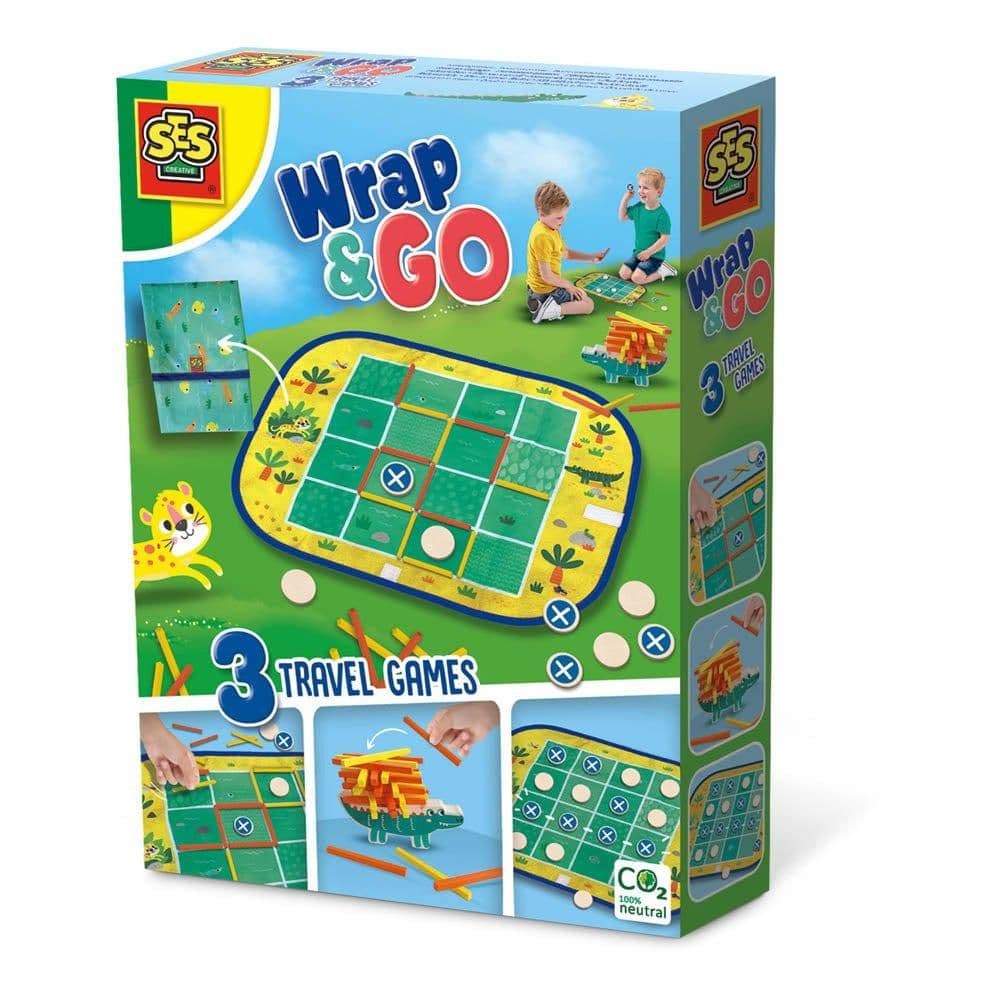 Wrap&Go Travel Games (Four Row