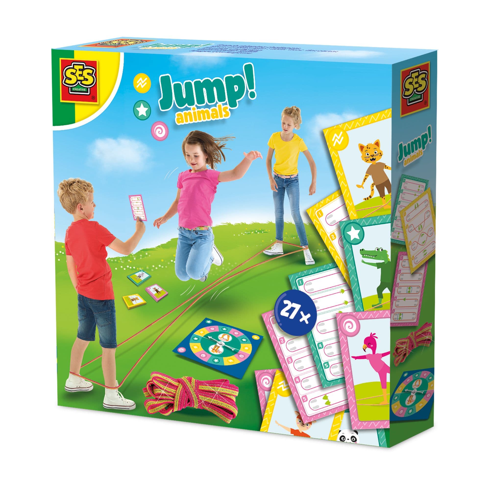 Jump Animals French Skipping Challenges