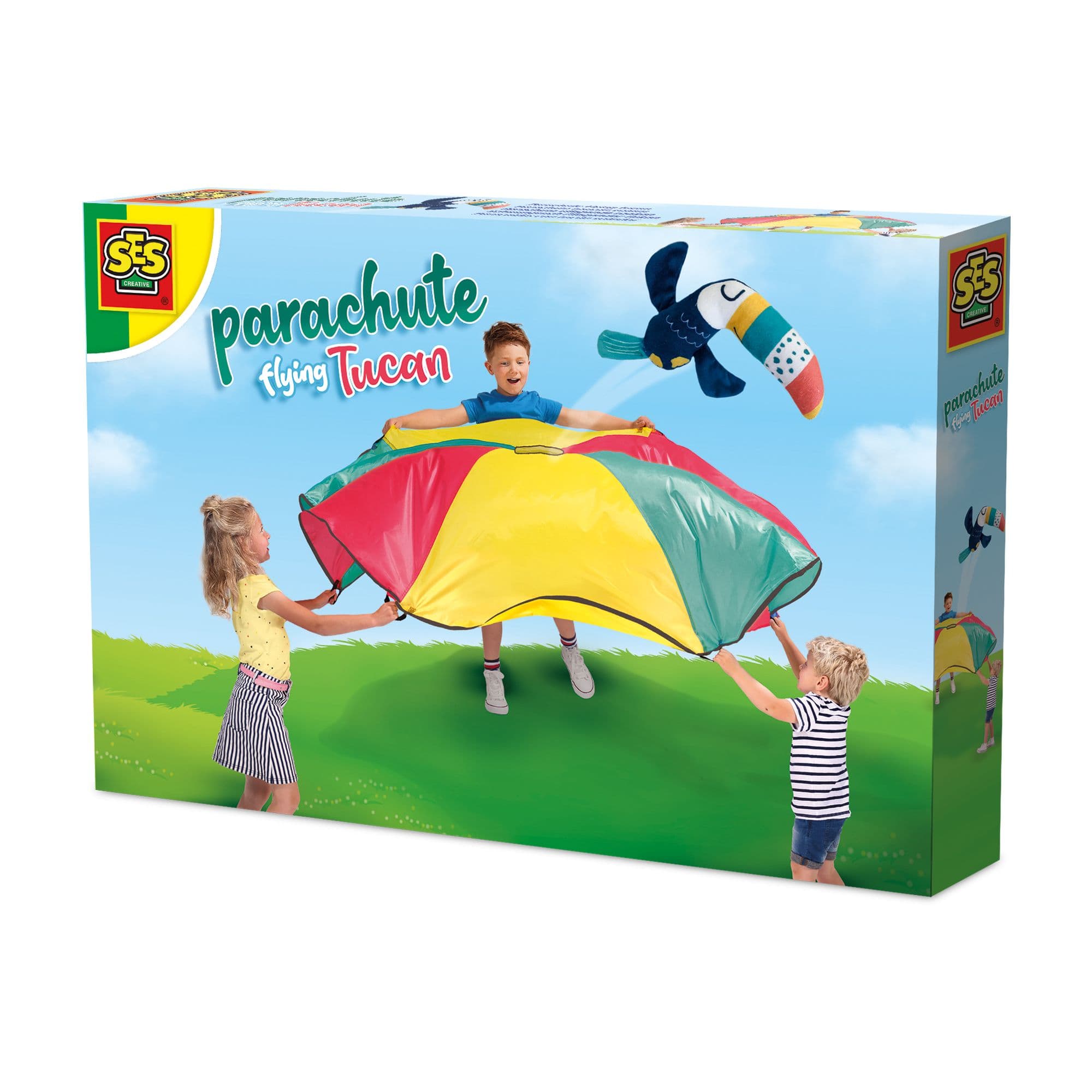 Parachute Flying Toucan