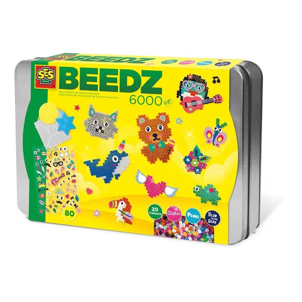 Beedz Luxury Sorting Box Iron on Beads Mosaic Set