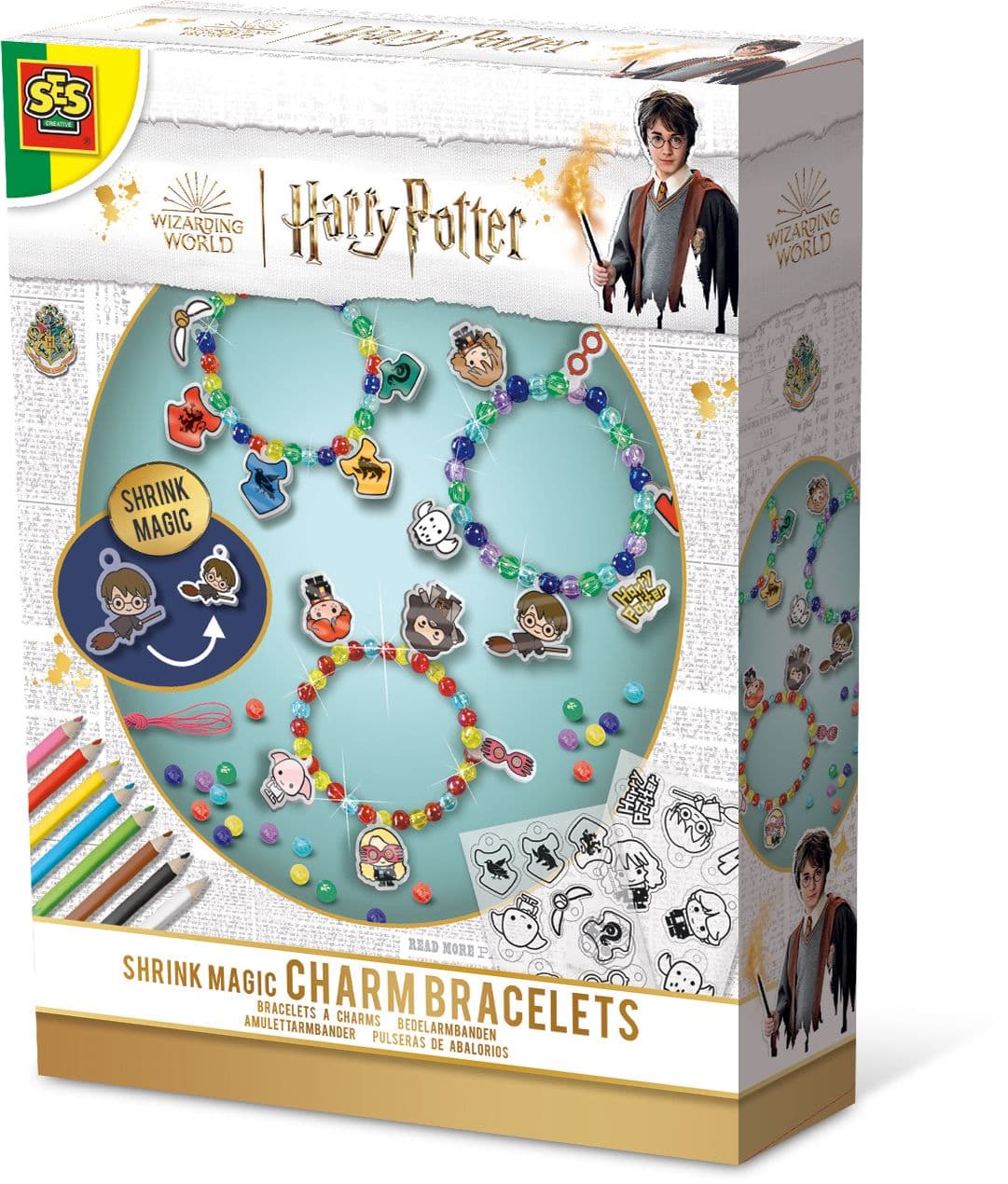 Harry Potter Shrink Magic Charm Bracelets