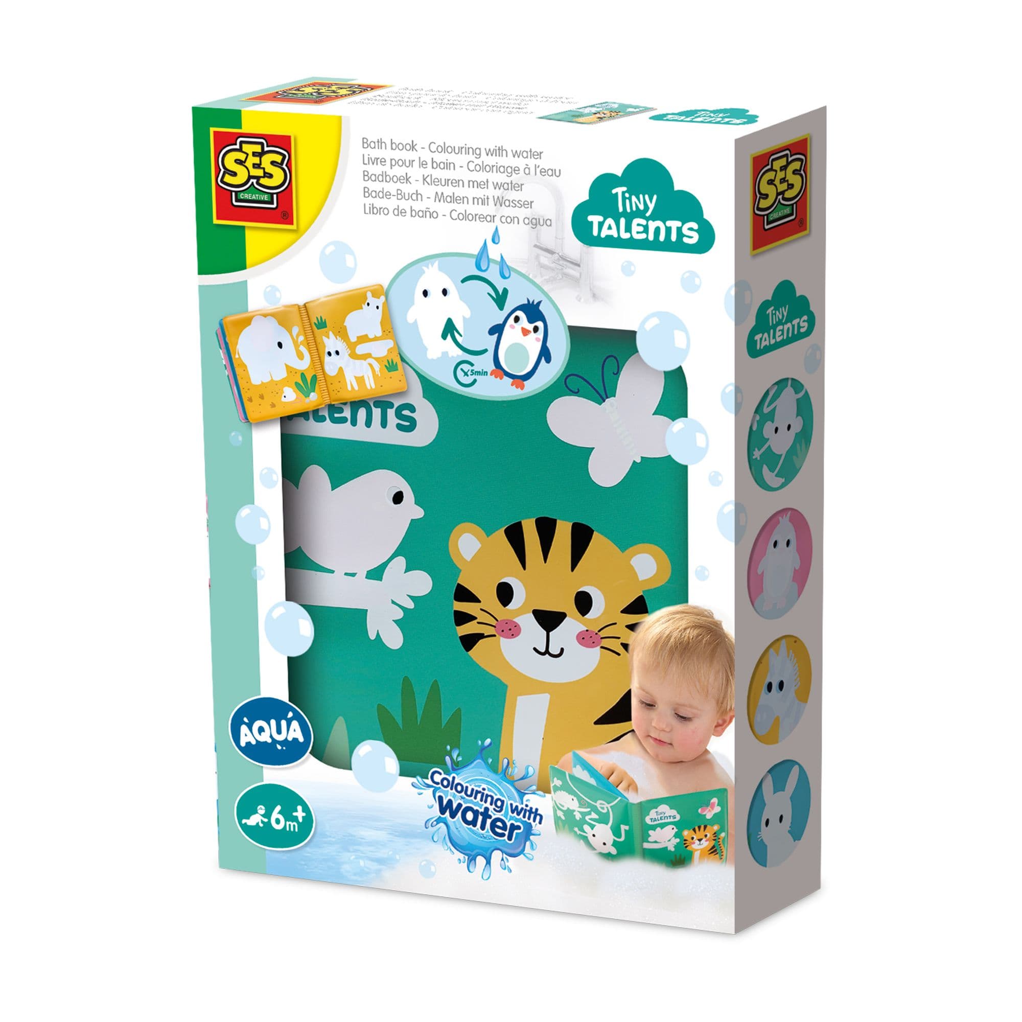 Colouring Water Bath Book