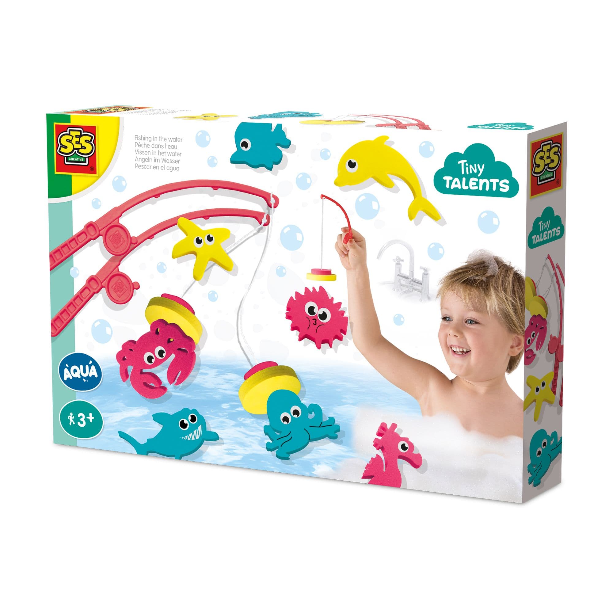 Tiny Talents Fishing Water Bath Playset