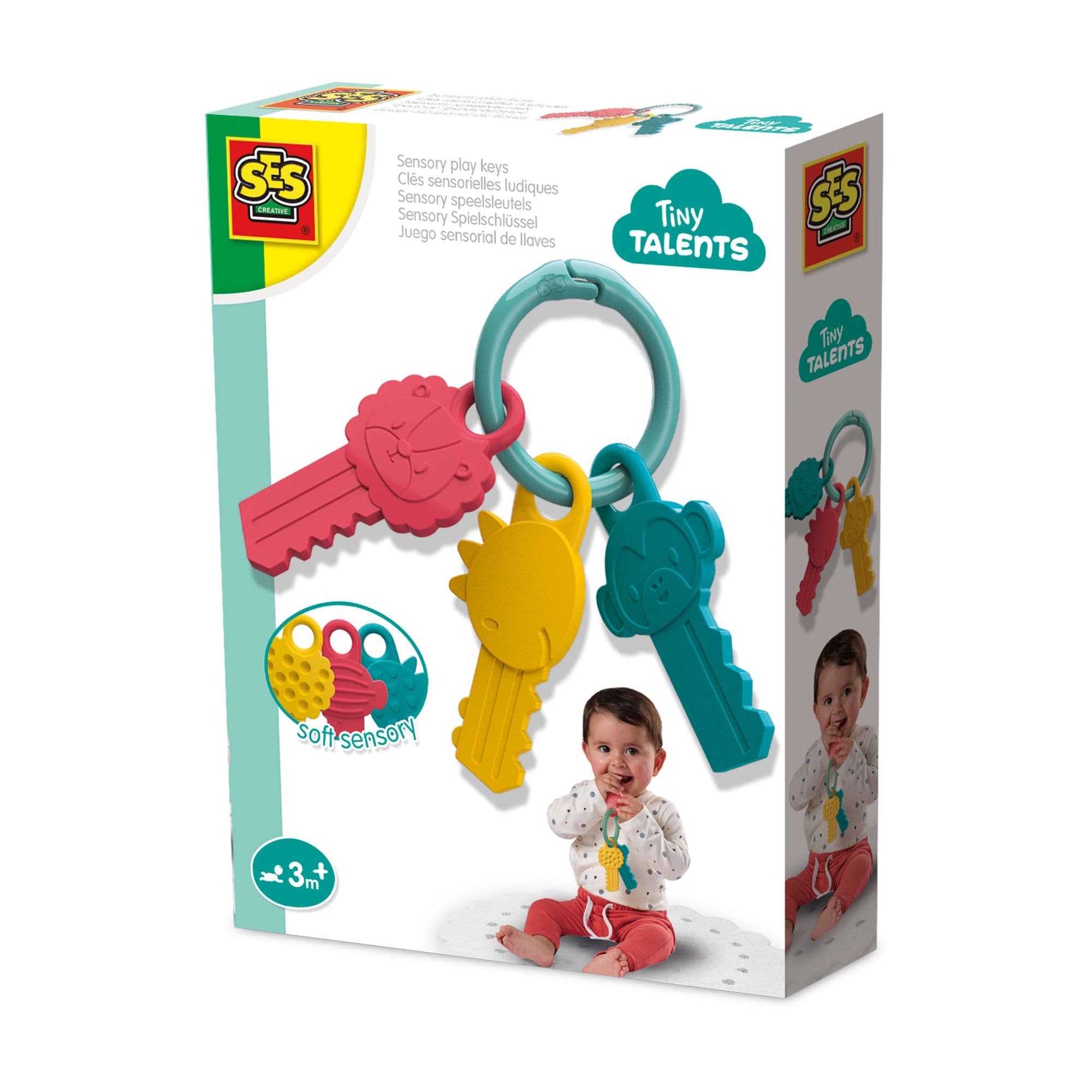 Tiny Talents Sensory Play Keys Toy