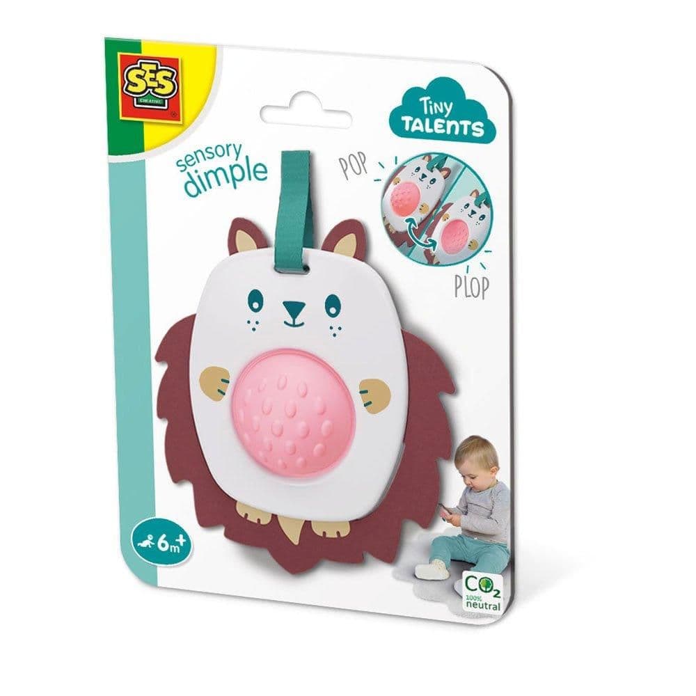 Tiny Talents Hedgehog Clutching Sensory Dimple Toy