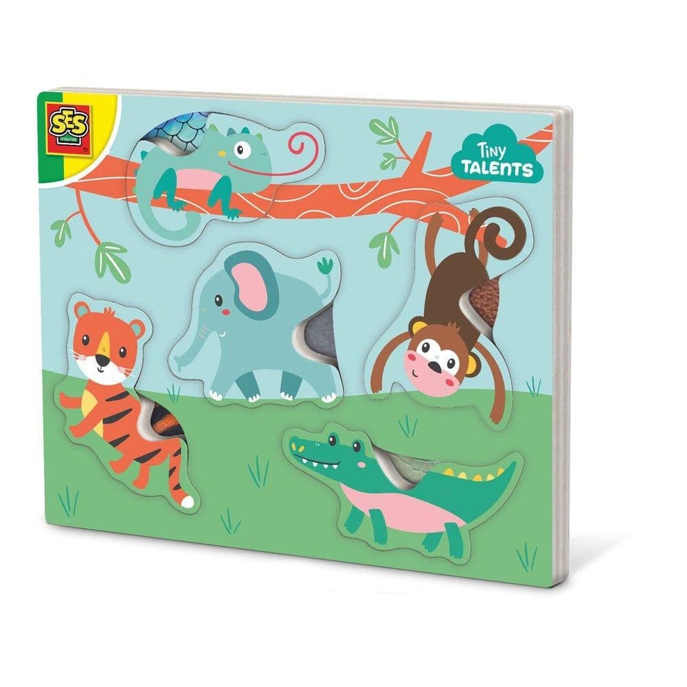 Tiny Talents Touch Feel Animal Puzzle