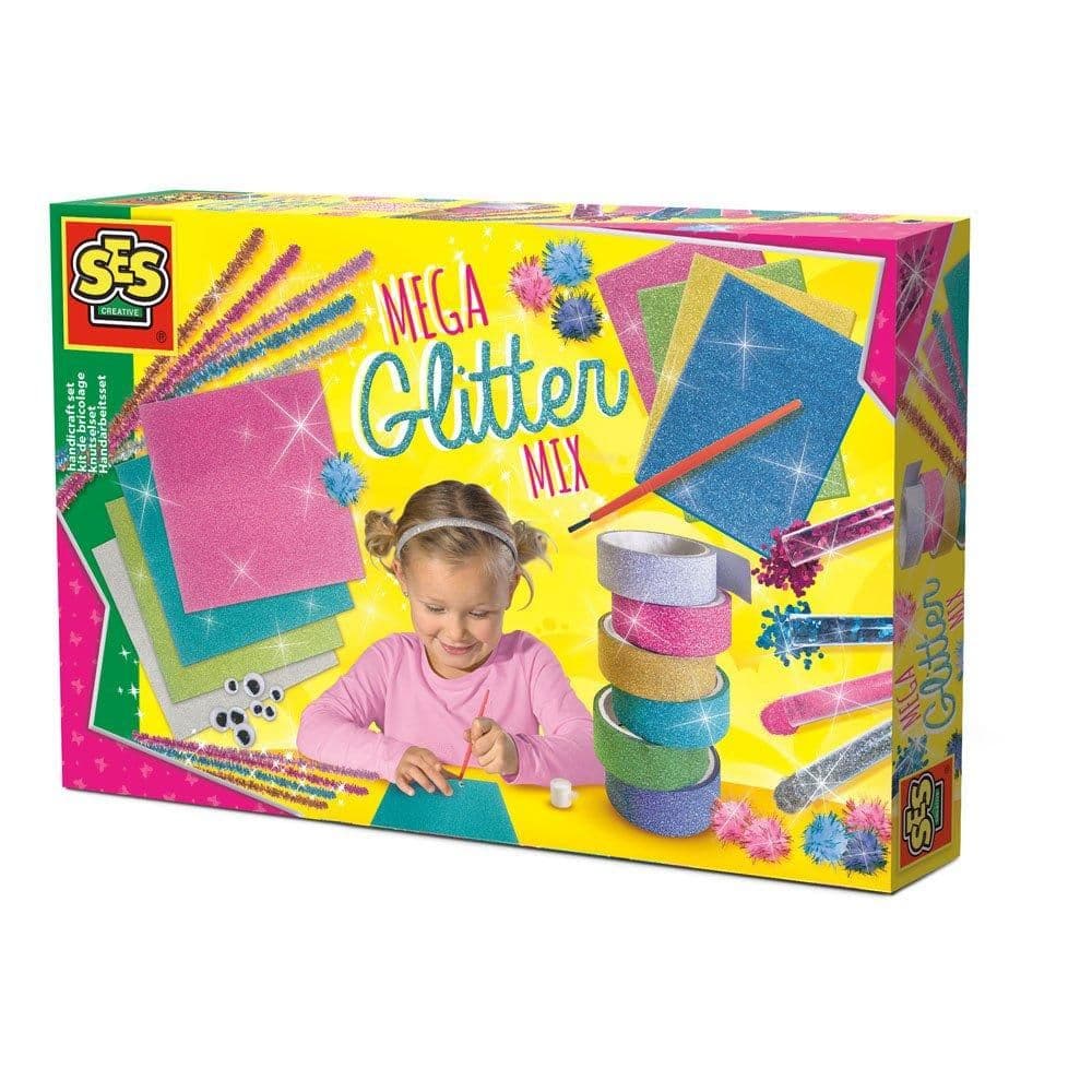 Mega Glitter Mix Handicraft Set