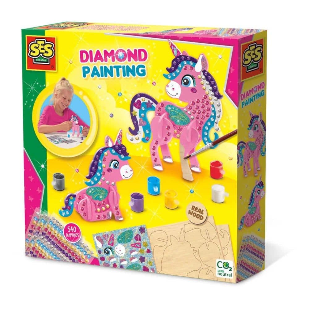3D Unicorns Diamond Painting Kit